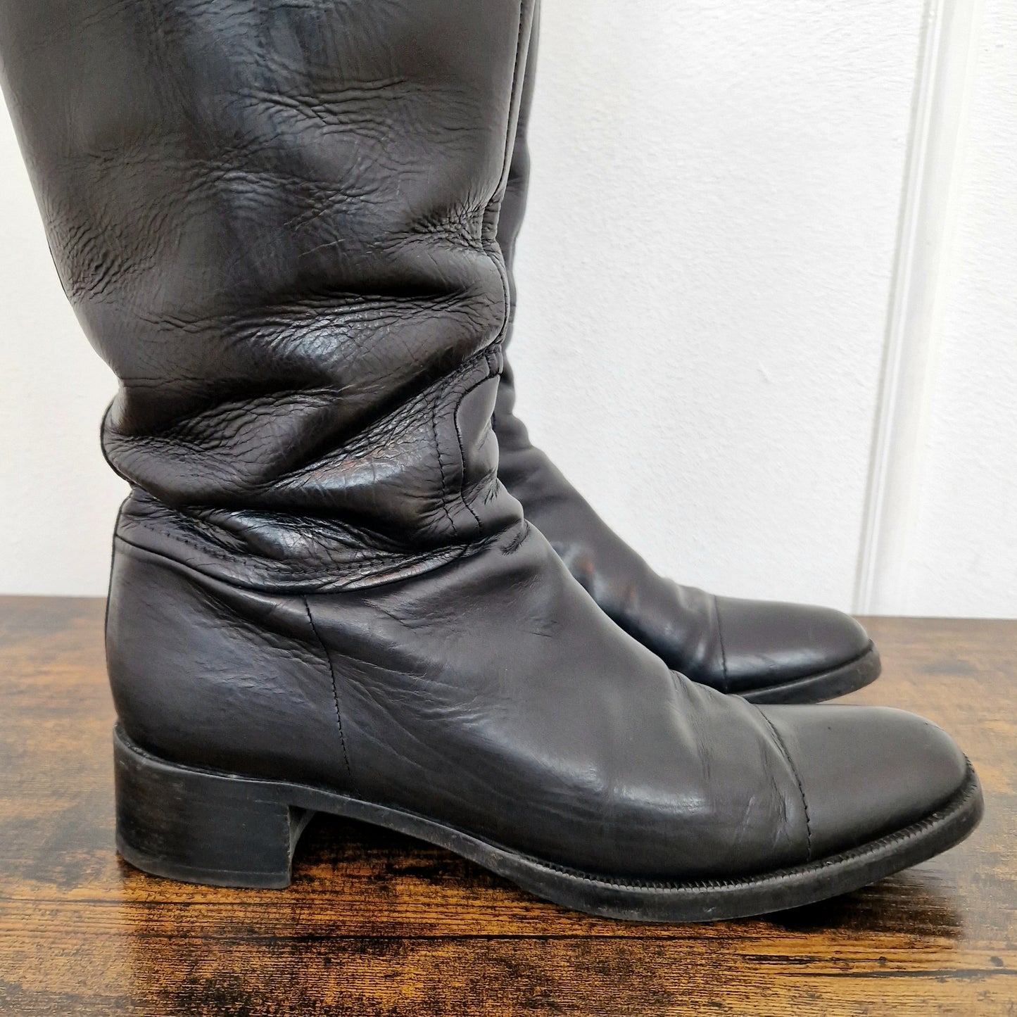 Jil Sander | Stivali in pelle nera