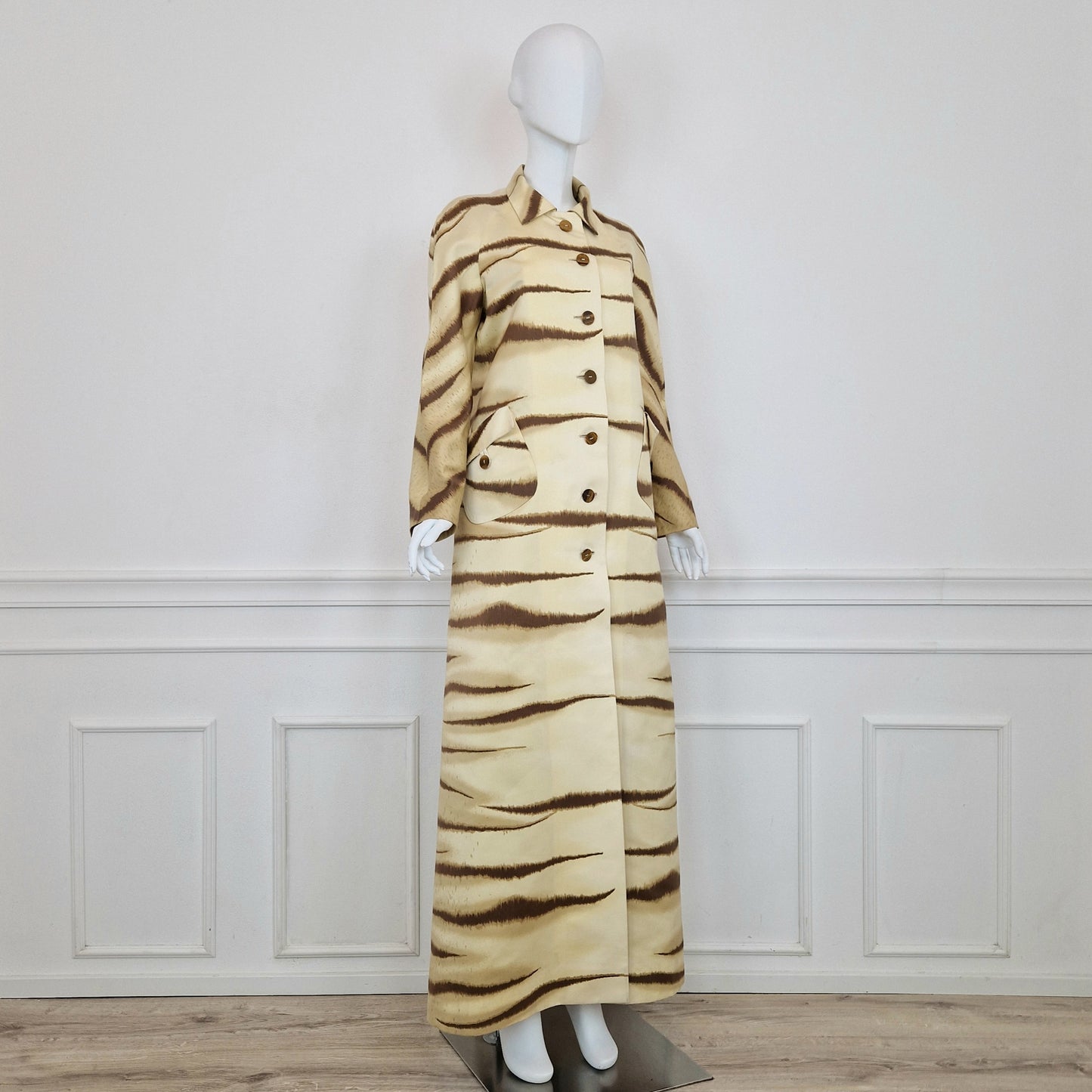 Valentino | Cappotto in cotone e seta ss 2000 re-edition 1967/8