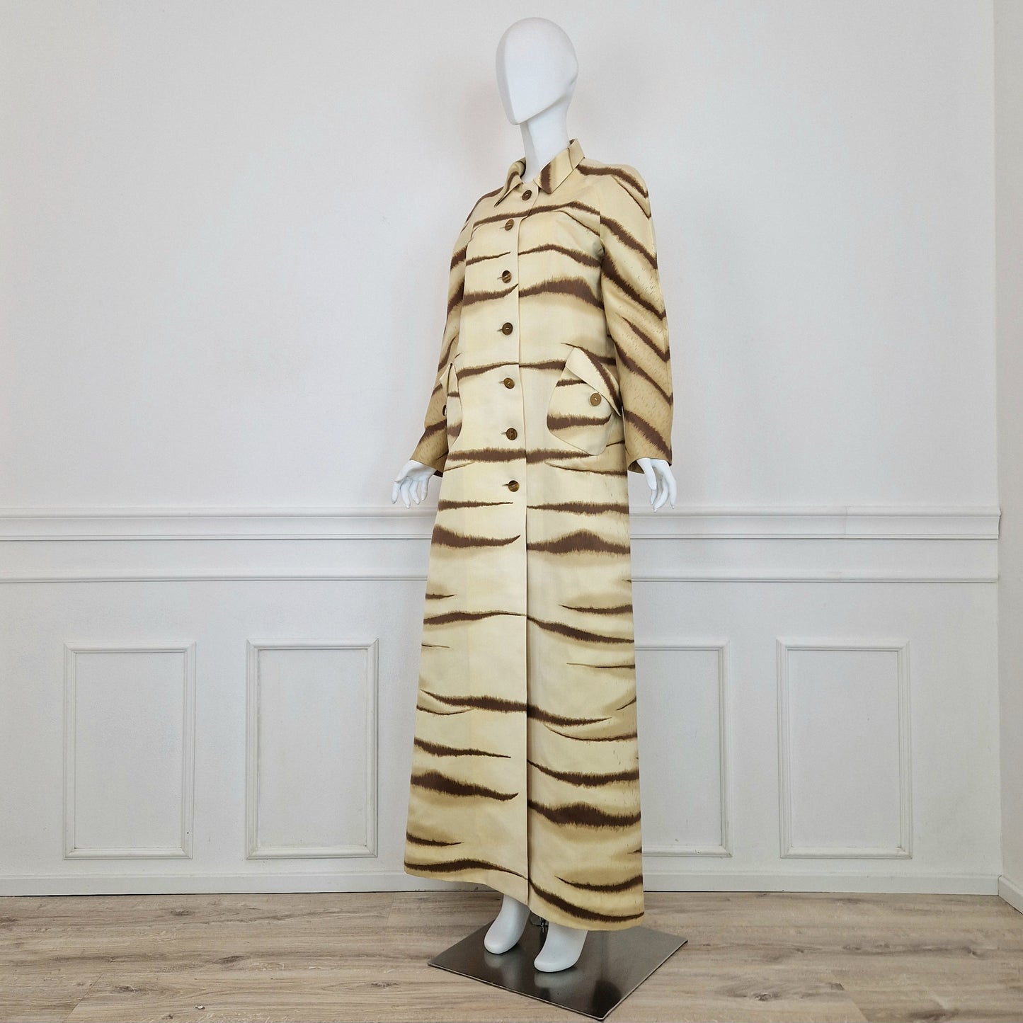 Valentino | Cappotto in cotone e seta ss 2000 re-edition 1967/8