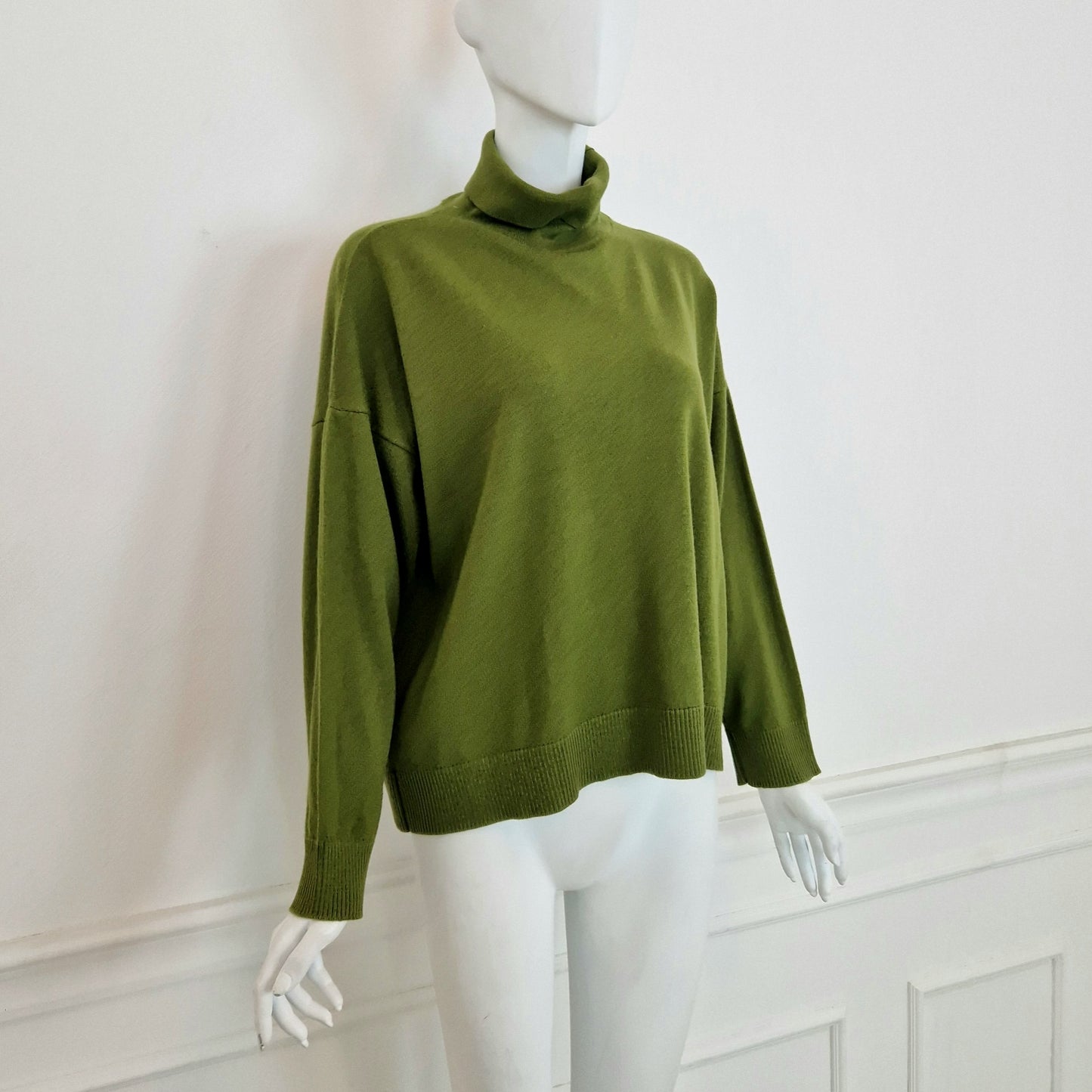 Romeo Gigli | Maglione verde pura lana