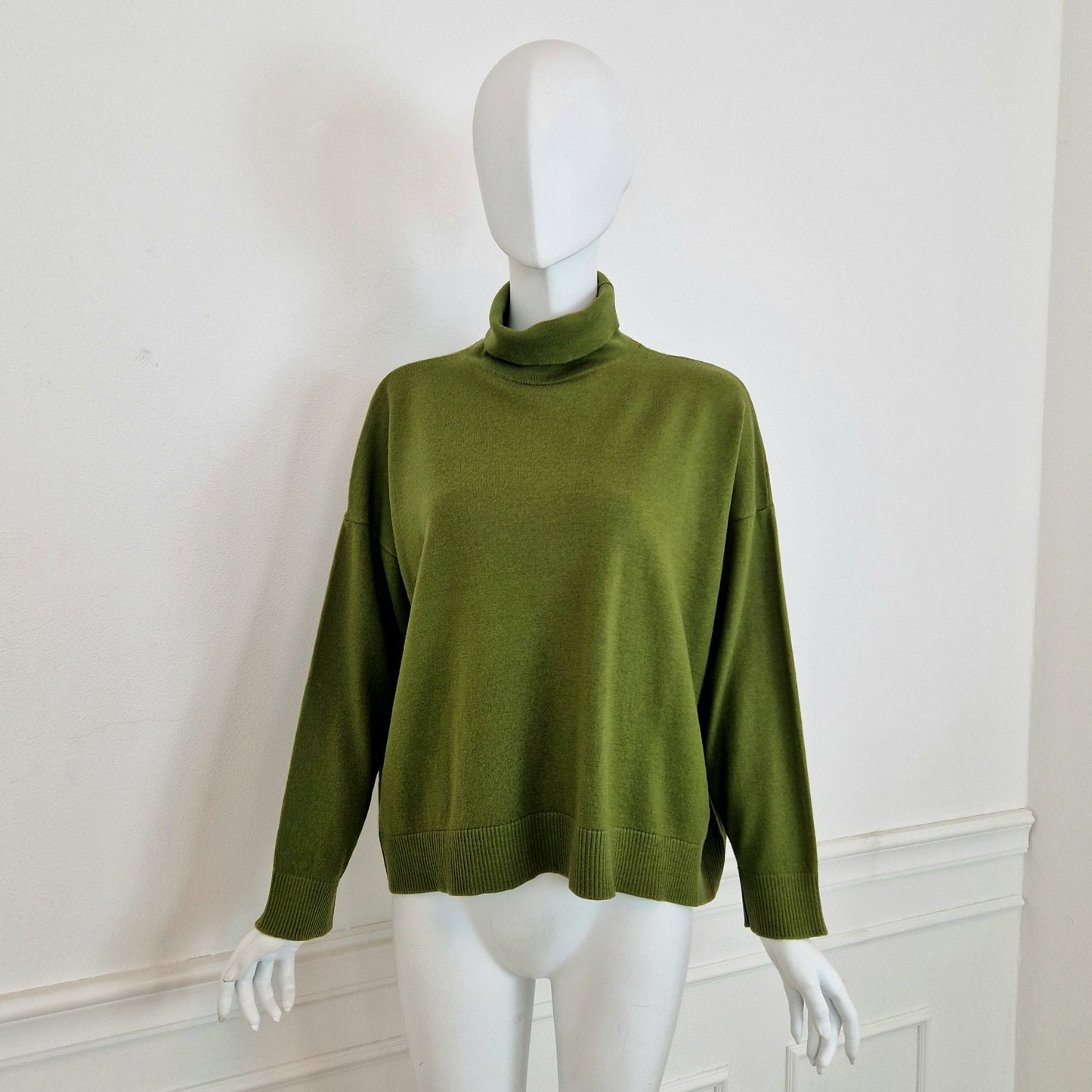 Romeo Gigli | Maglione verde pura lana