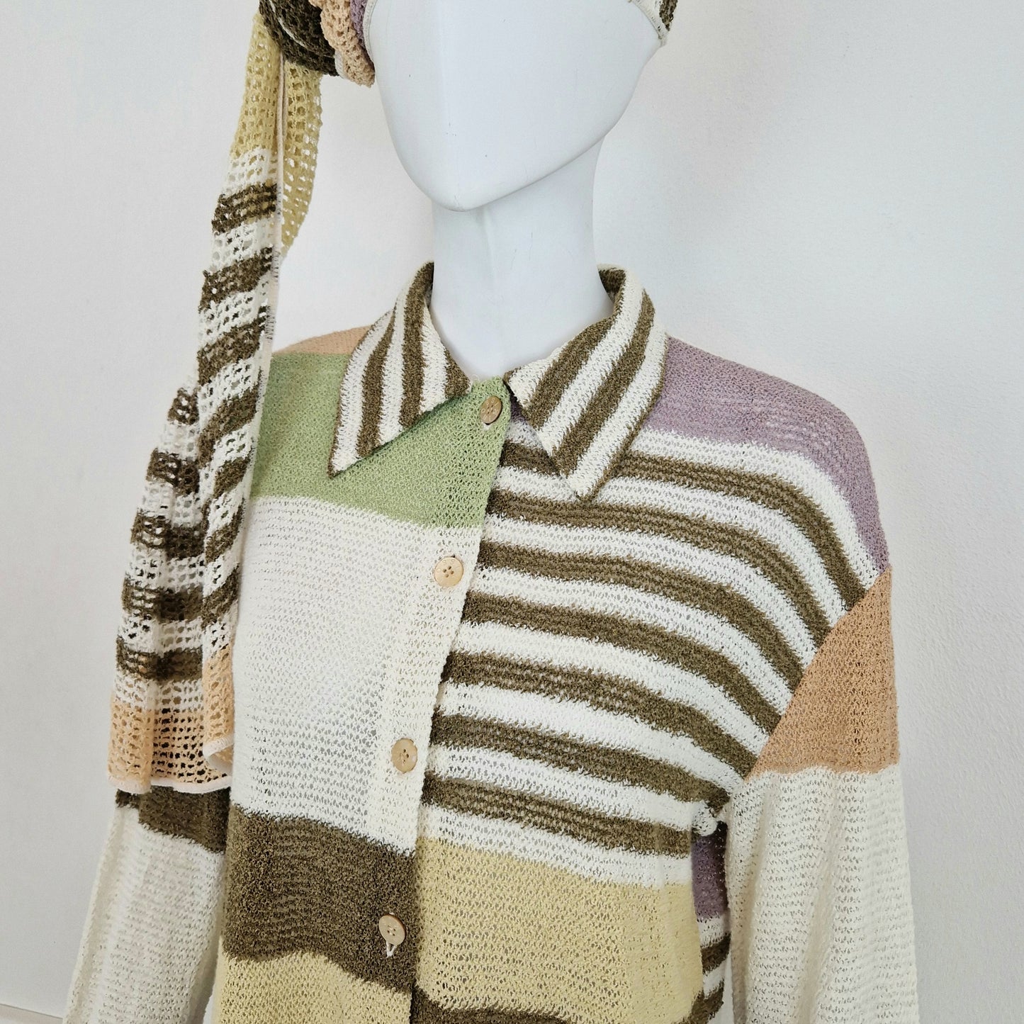 Missoni | Cardigan con sciarpa coordinata