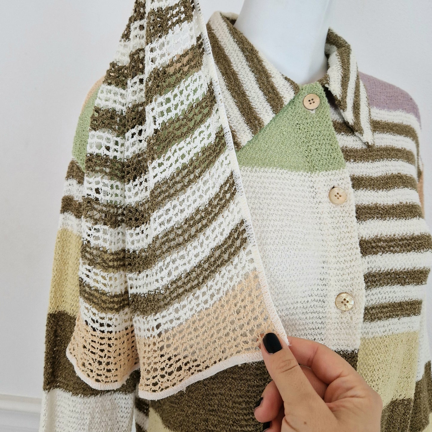 Missoni | Cardigan con sciarpa coordinata