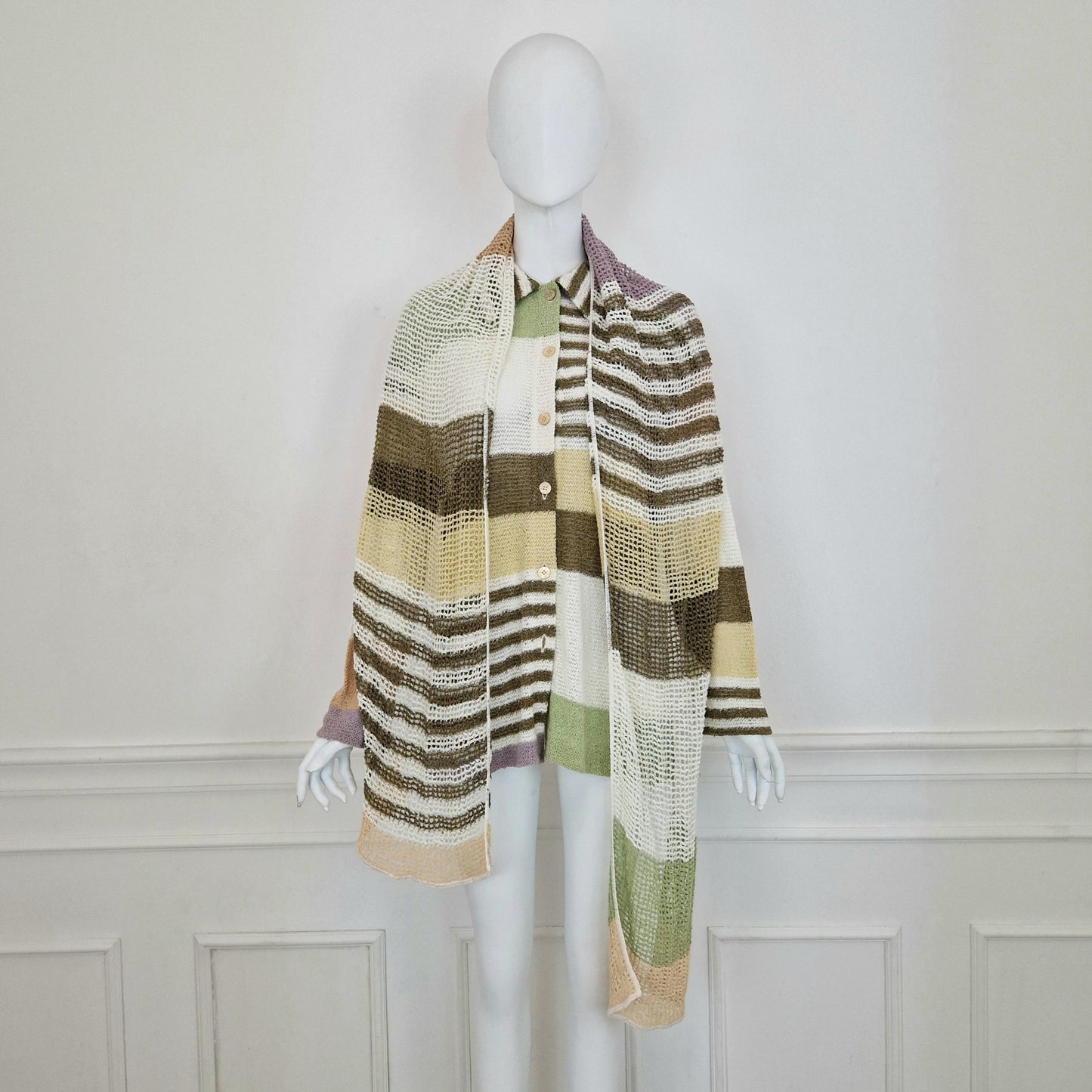 Missoni | Cardigan con sciarpa coordinata