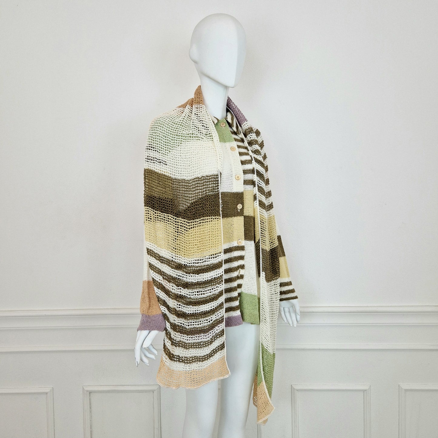 Missoni | Cardigan con sciarpa coordinata