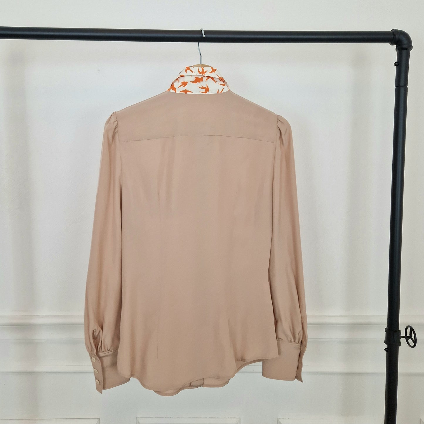 Miu Miu | Camicia nude colletto rondini