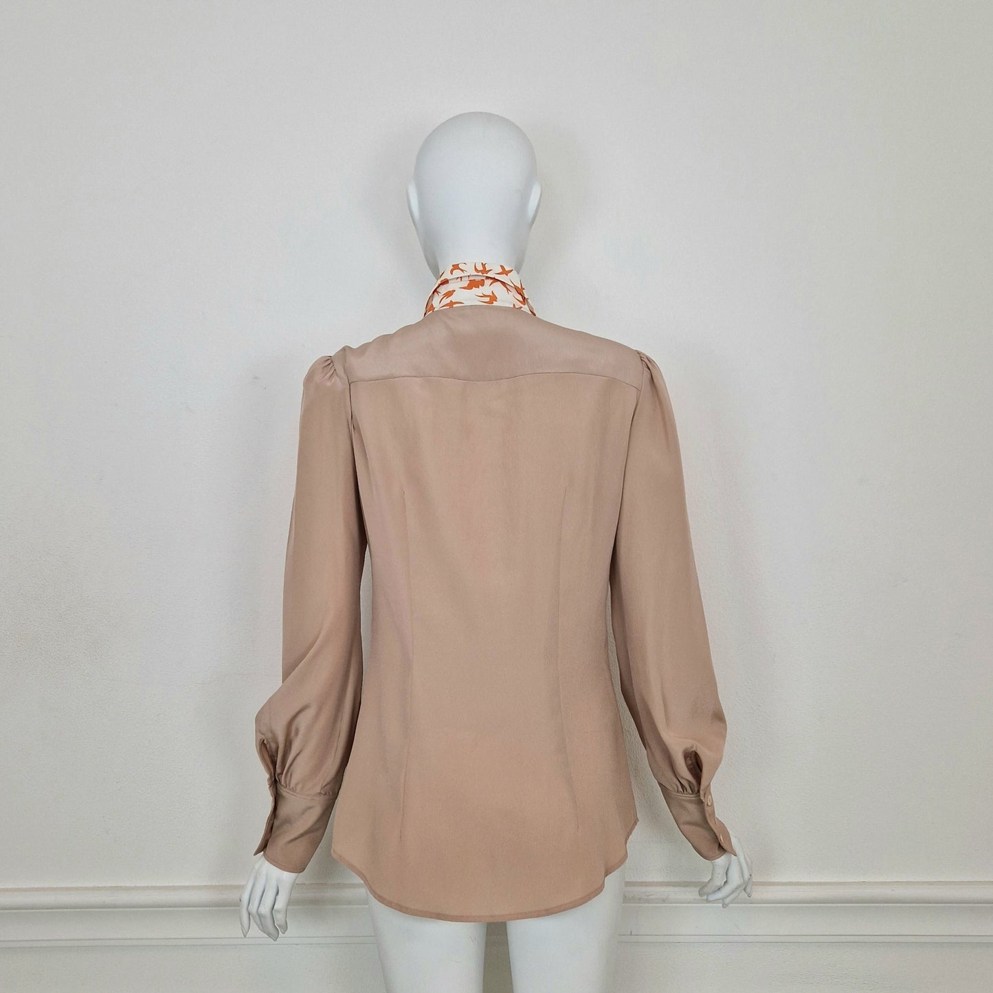 Miu Miu | Camicia nude colletto rondini