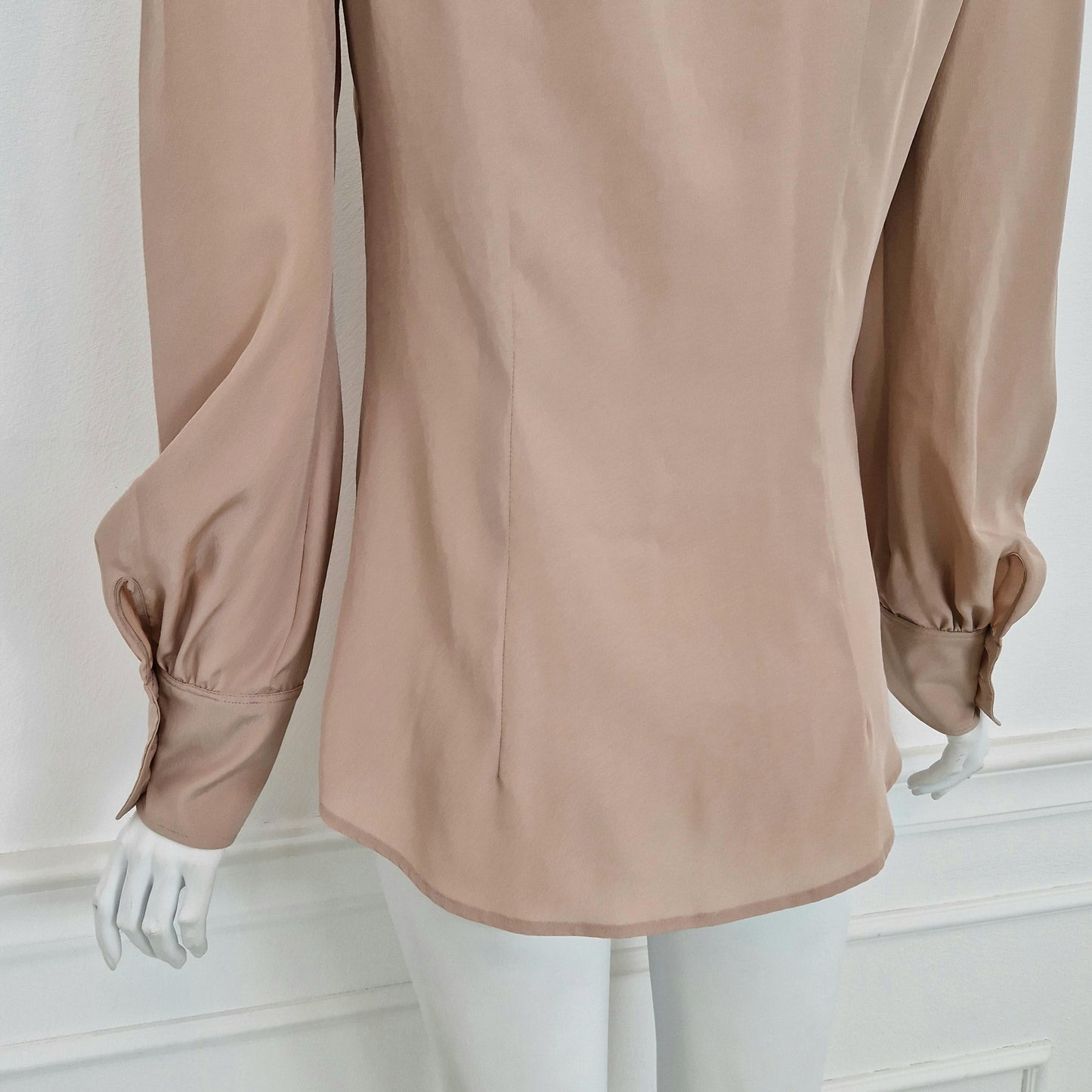 Miu Miu | Camicia nude colletto rondini