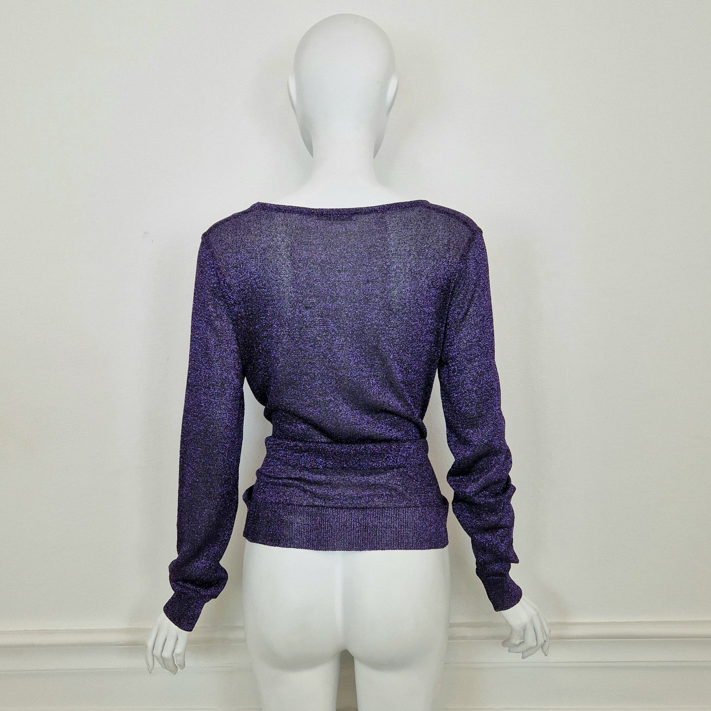 Daniele Alessandrini | Maglia lurex viola