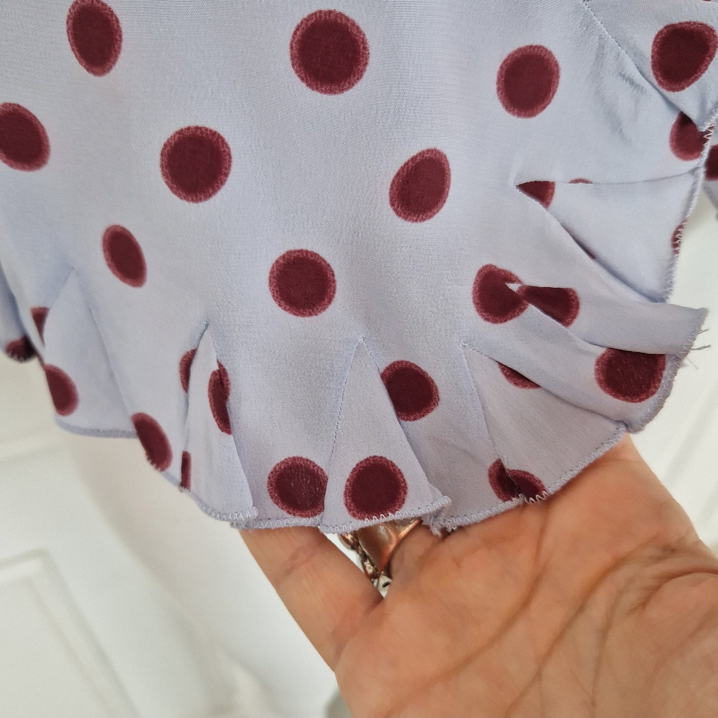 Prada | Camicia a pois pura seta