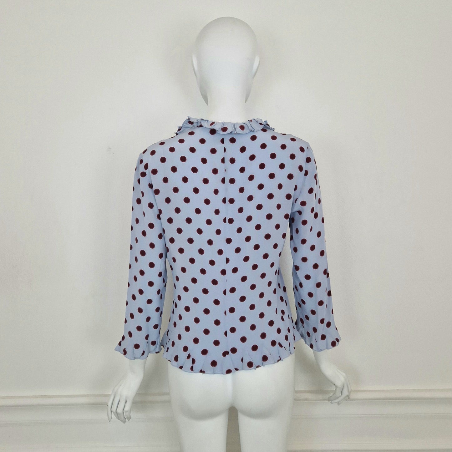 Prada | Camicia a pois pura seta