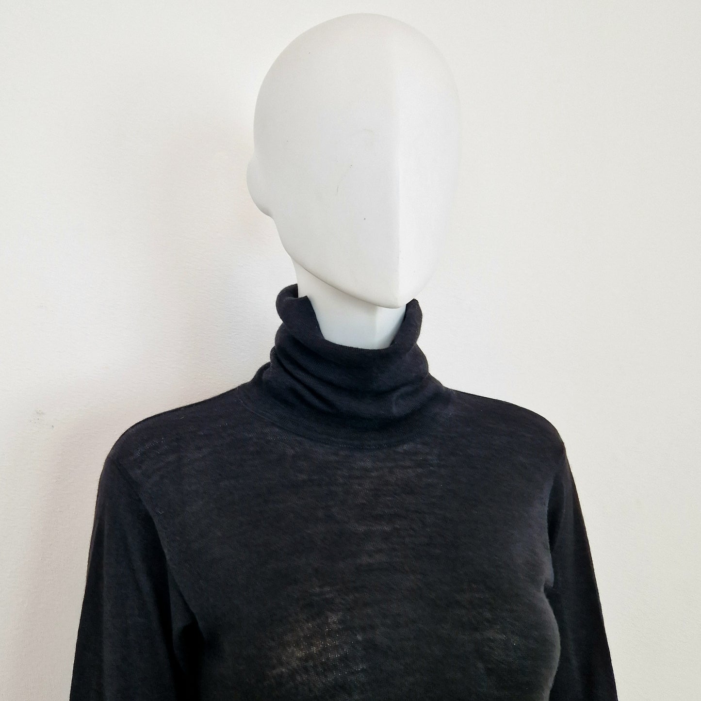 Maison Martin Margiela | Maglione lungo - mini abito in lana e seta