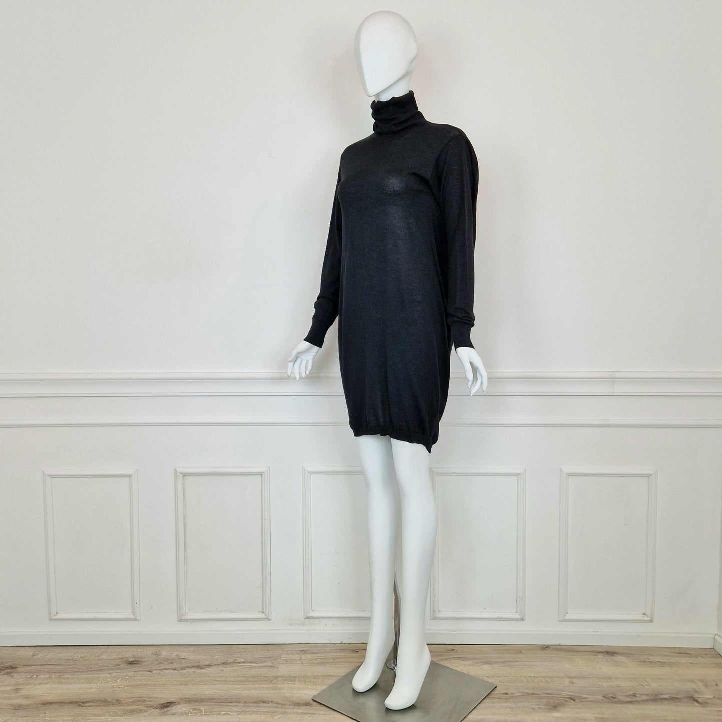 Maison Martin Margiela | Maglione lungo - mini abito in lana e seta