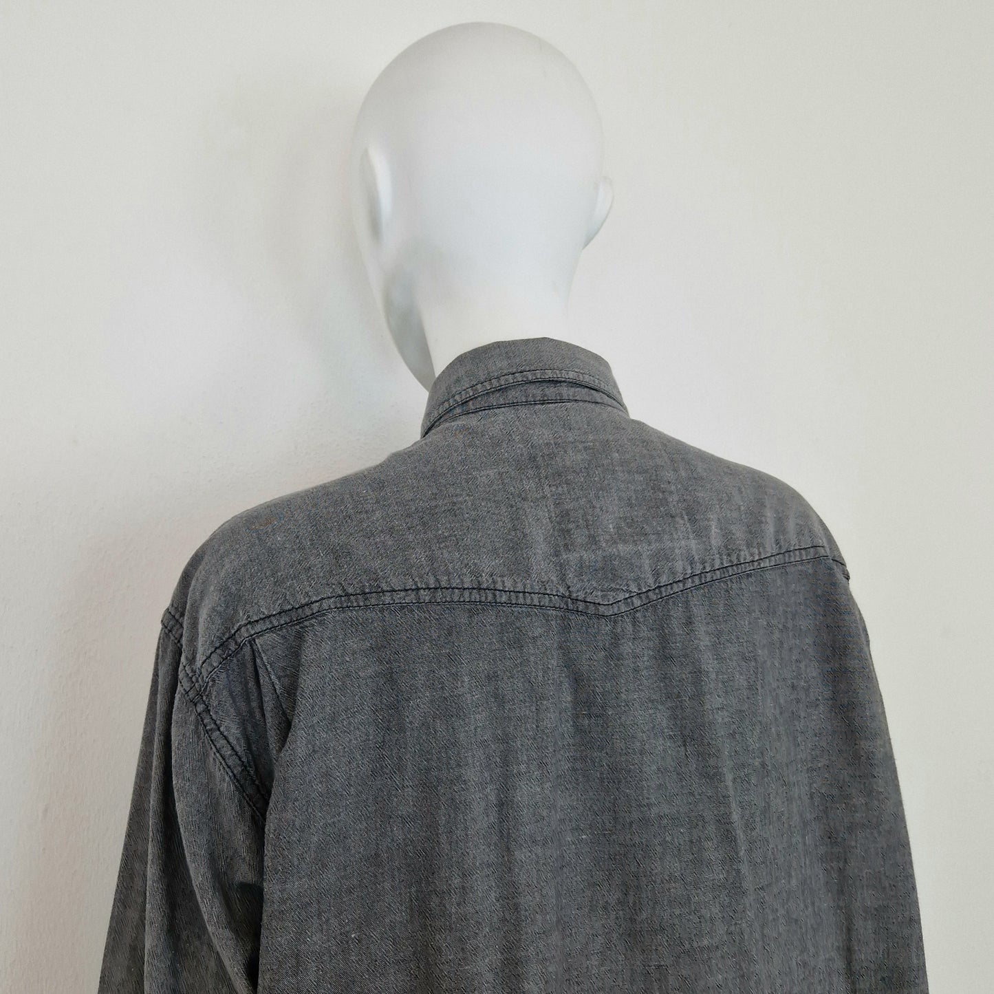 Kenzo | Camicia in denim grigio