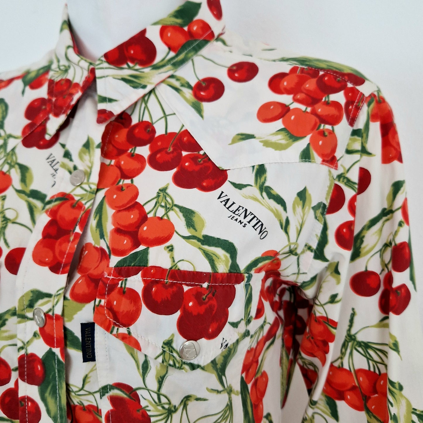 Valentino | Camicia stampa ciliegie