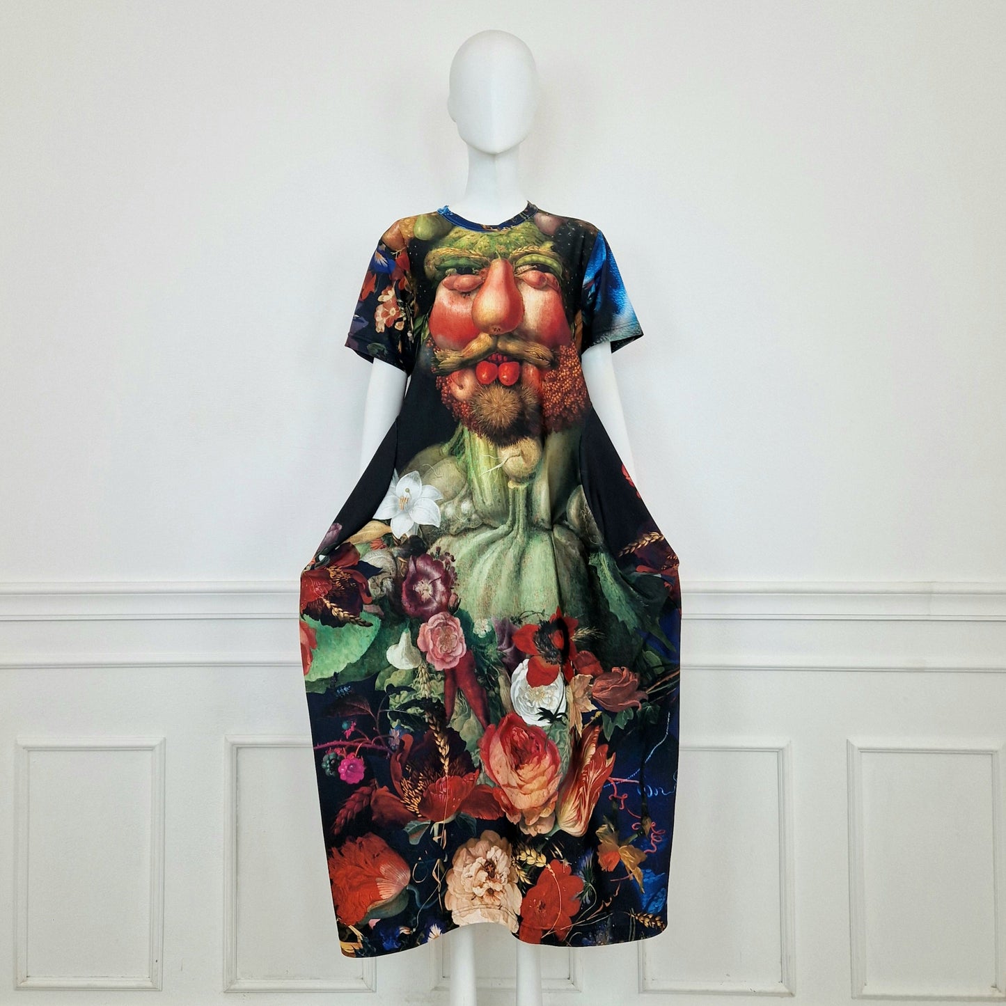 Comme des Garçons | Abito Arcimboldo Print 2018