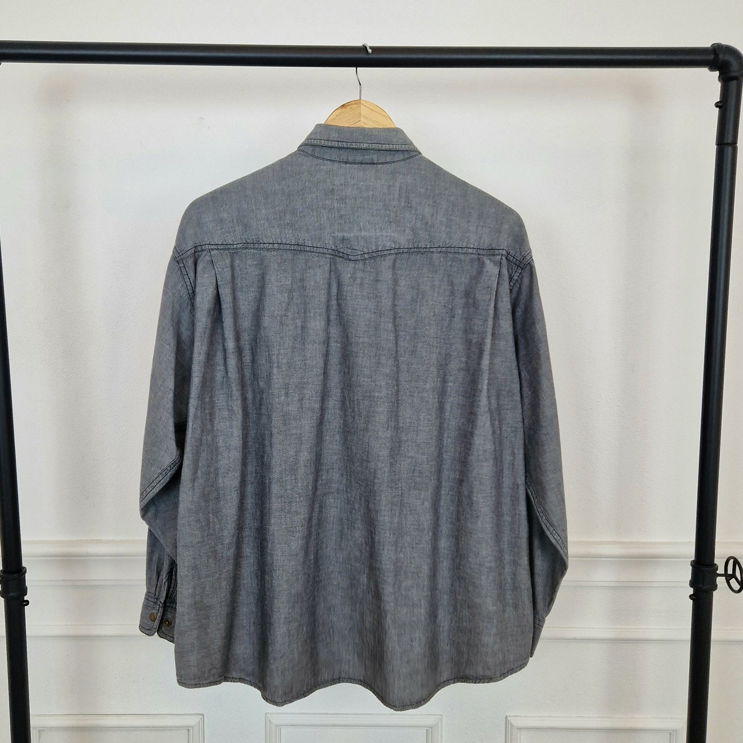 Kenzo | Camicia in denim grigio