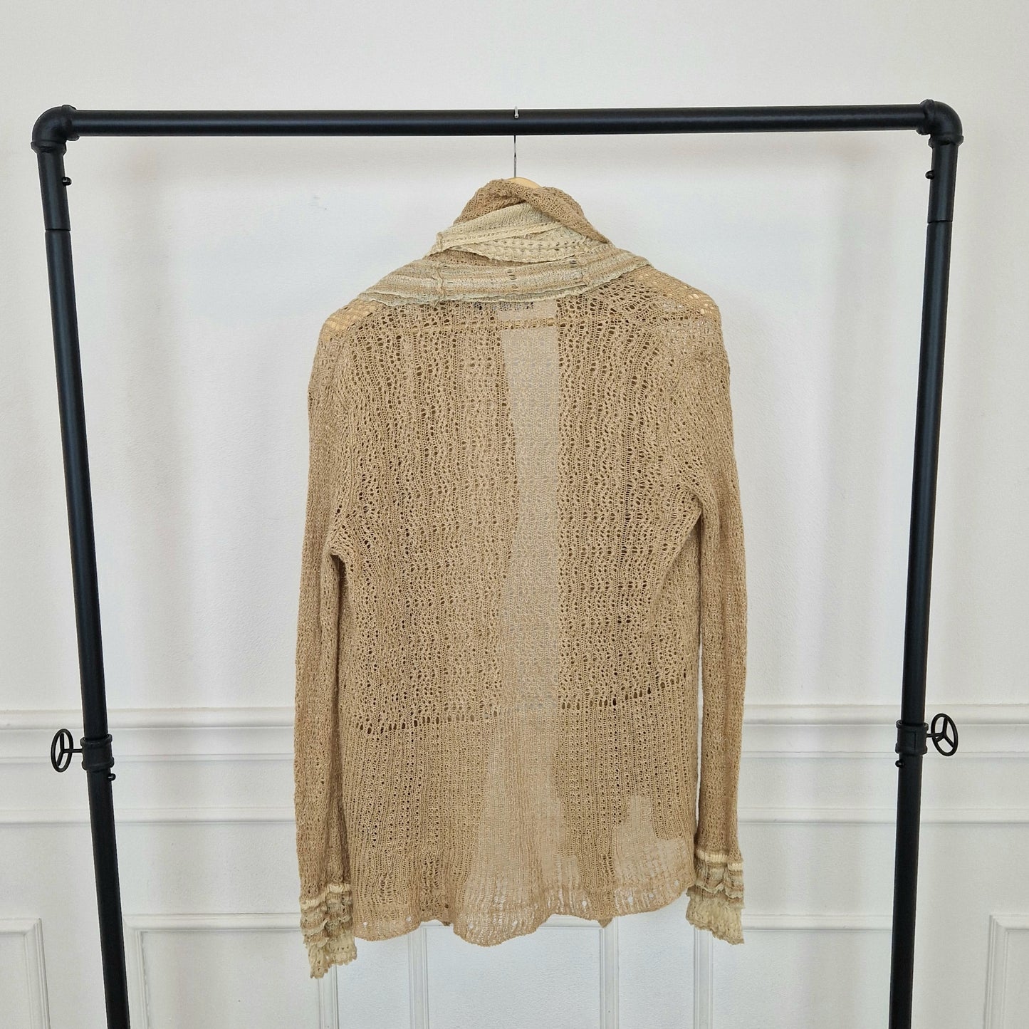 Ralph Lauren | Cardigan beige lino e seta