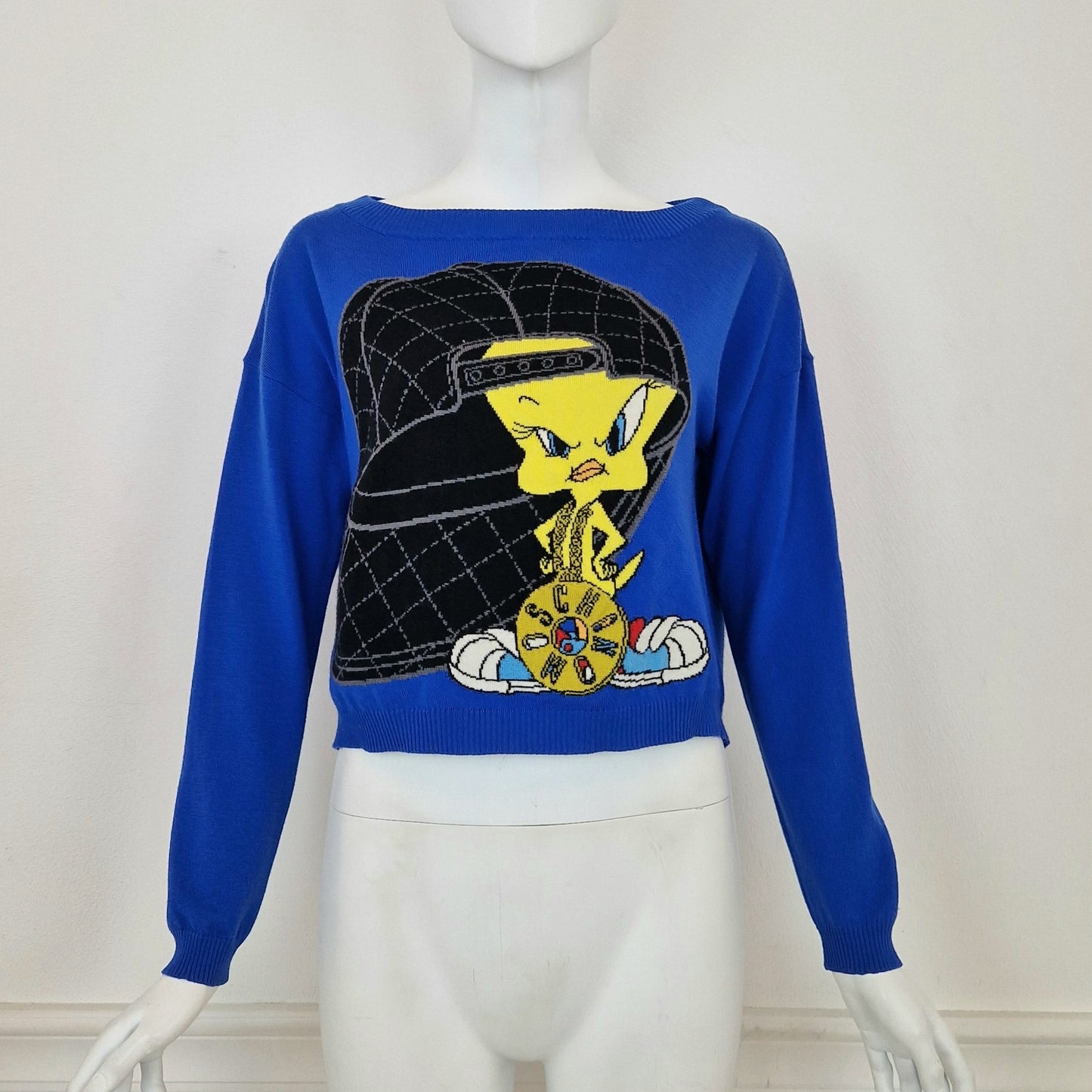 Moschino | Maglione blu Tweety