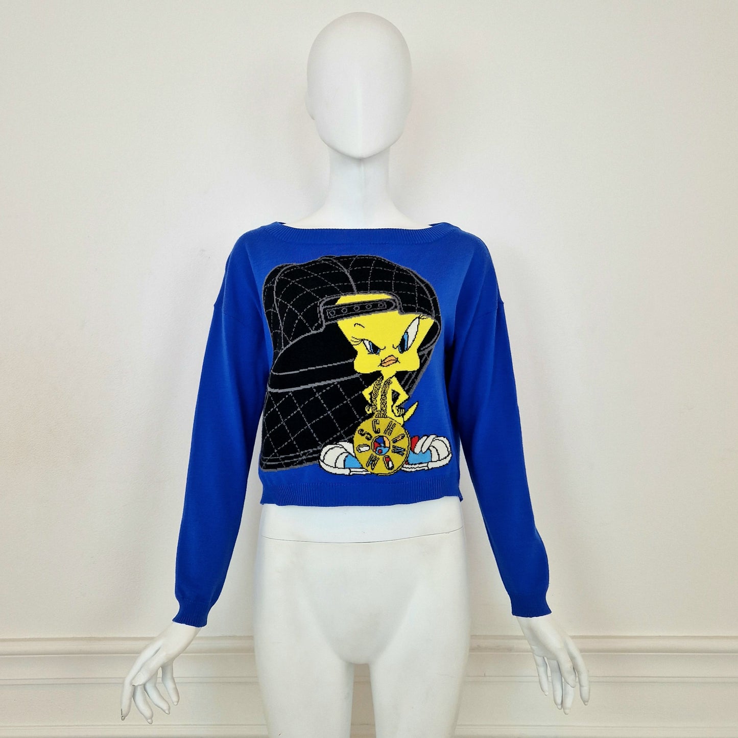 Moschino | Maglione blu Tweety