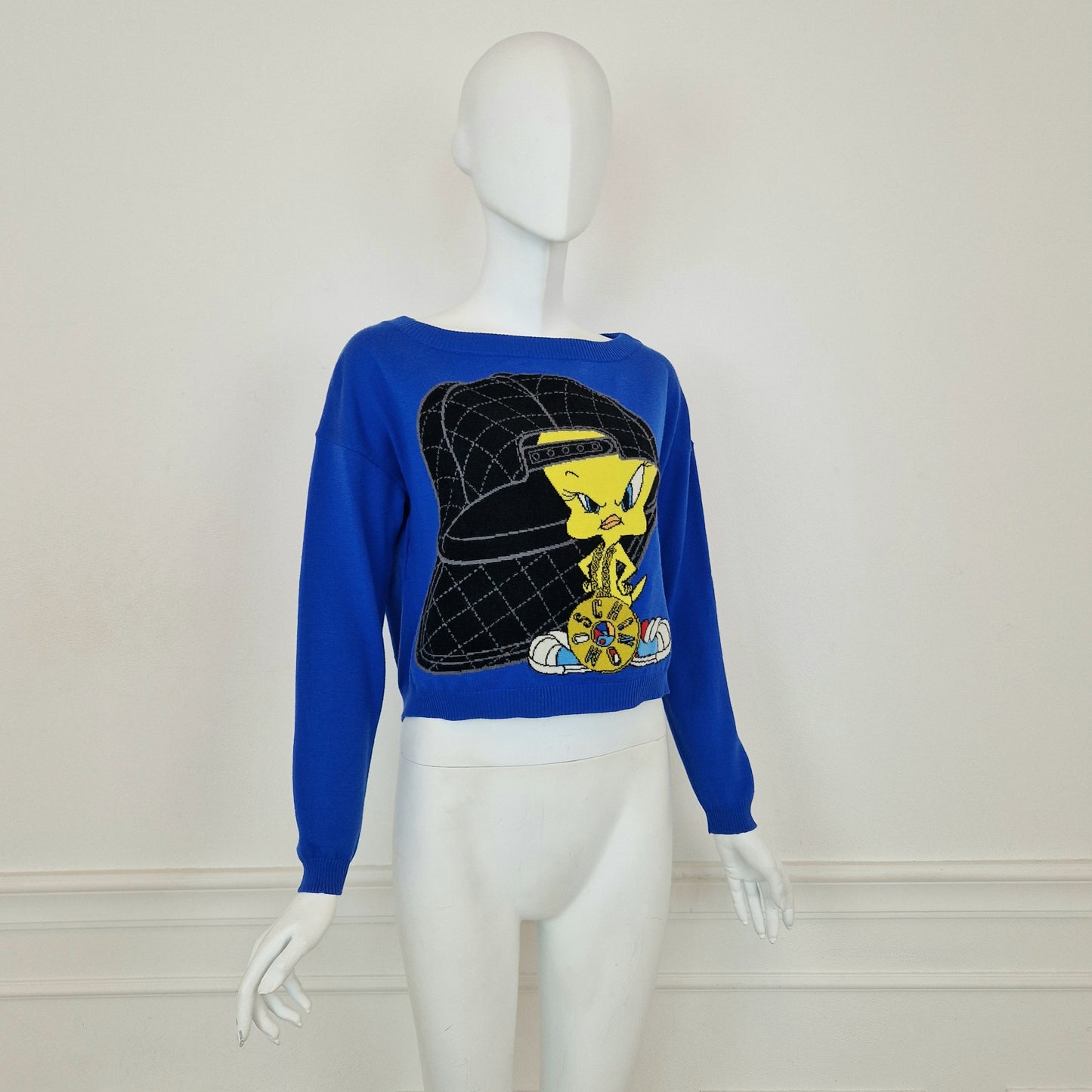 Moschino | Maglione blu Tweety