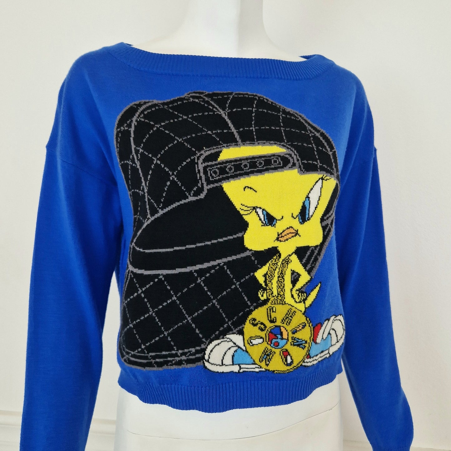 Moschino | Maglione blu Tweety