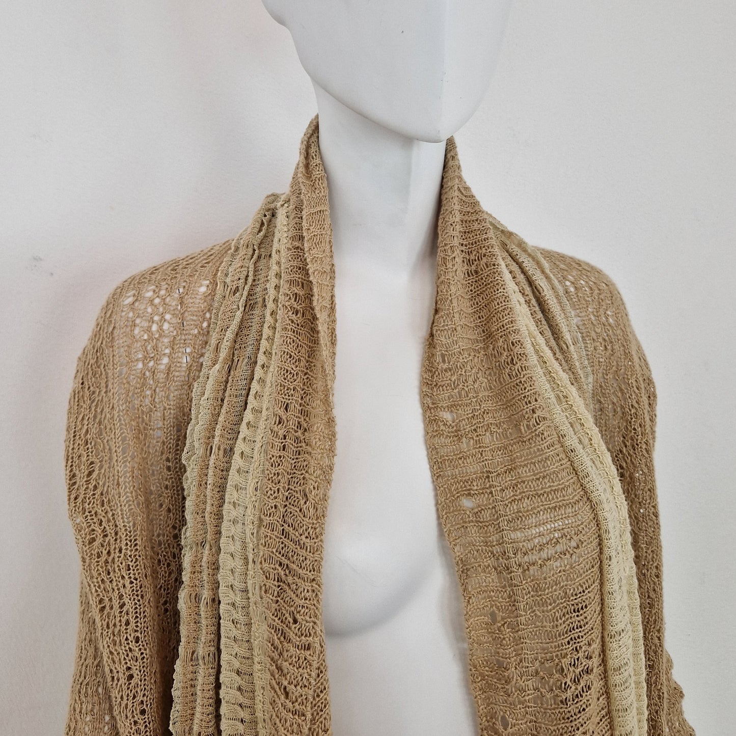 Ralph Lauren | Cardigan beige lino e seta