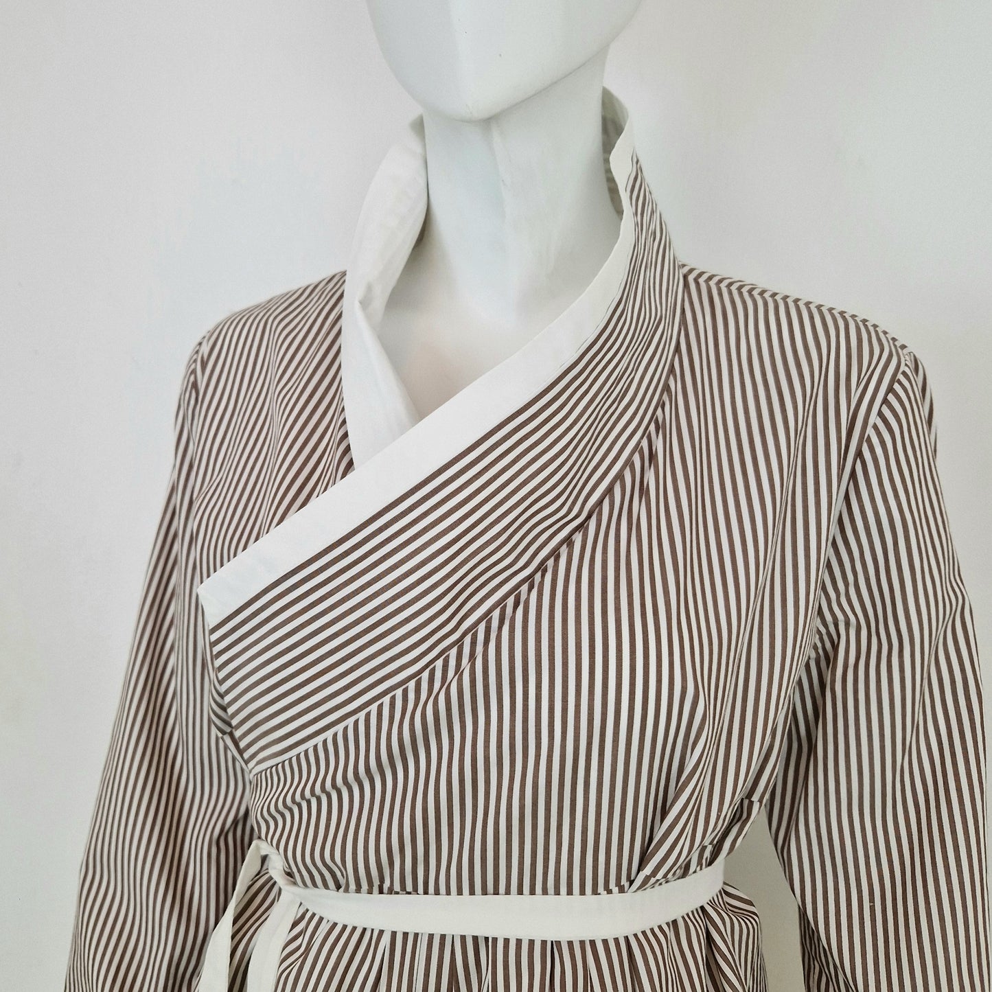 Stella Jean | Camicia a righe cache coeur