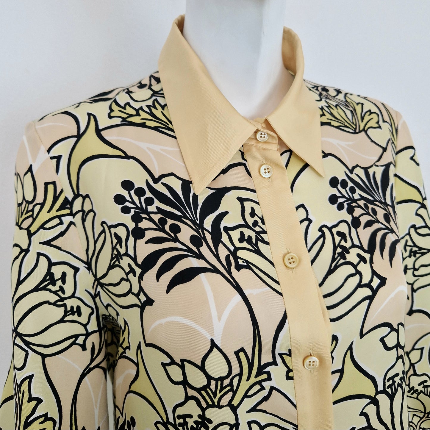 Prada | Camicia in seta floreale