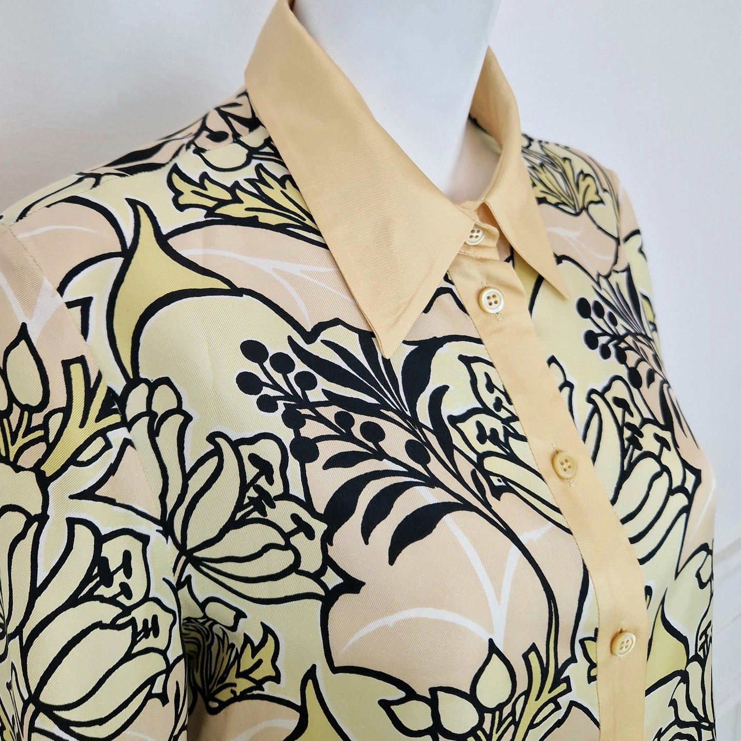 Prada | Camicia in seta floreale