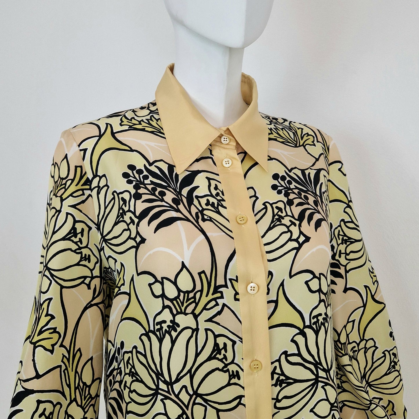 Prada | Camicia in seta floreale