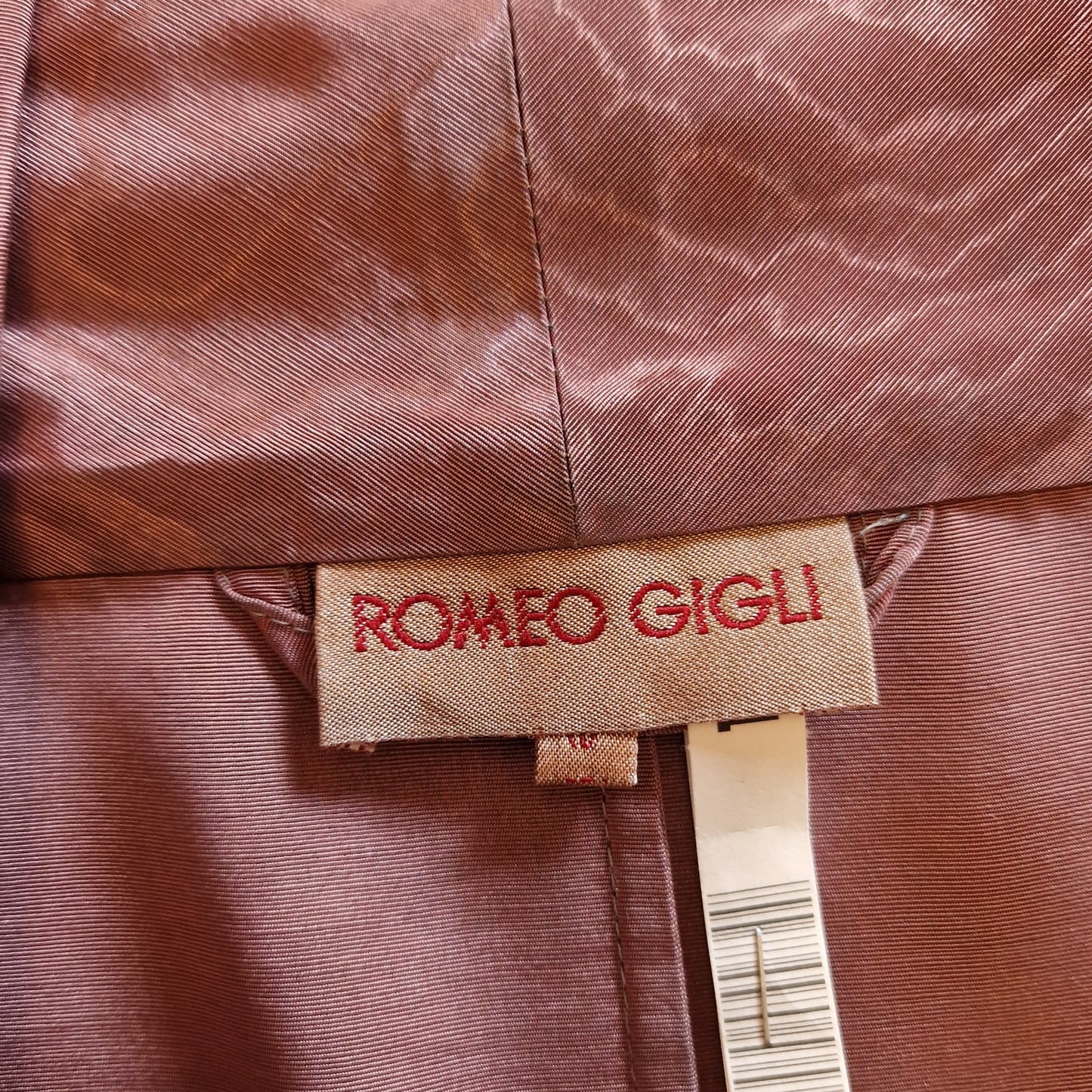 Romeo Gigli | Soprabito rosa antico 1994