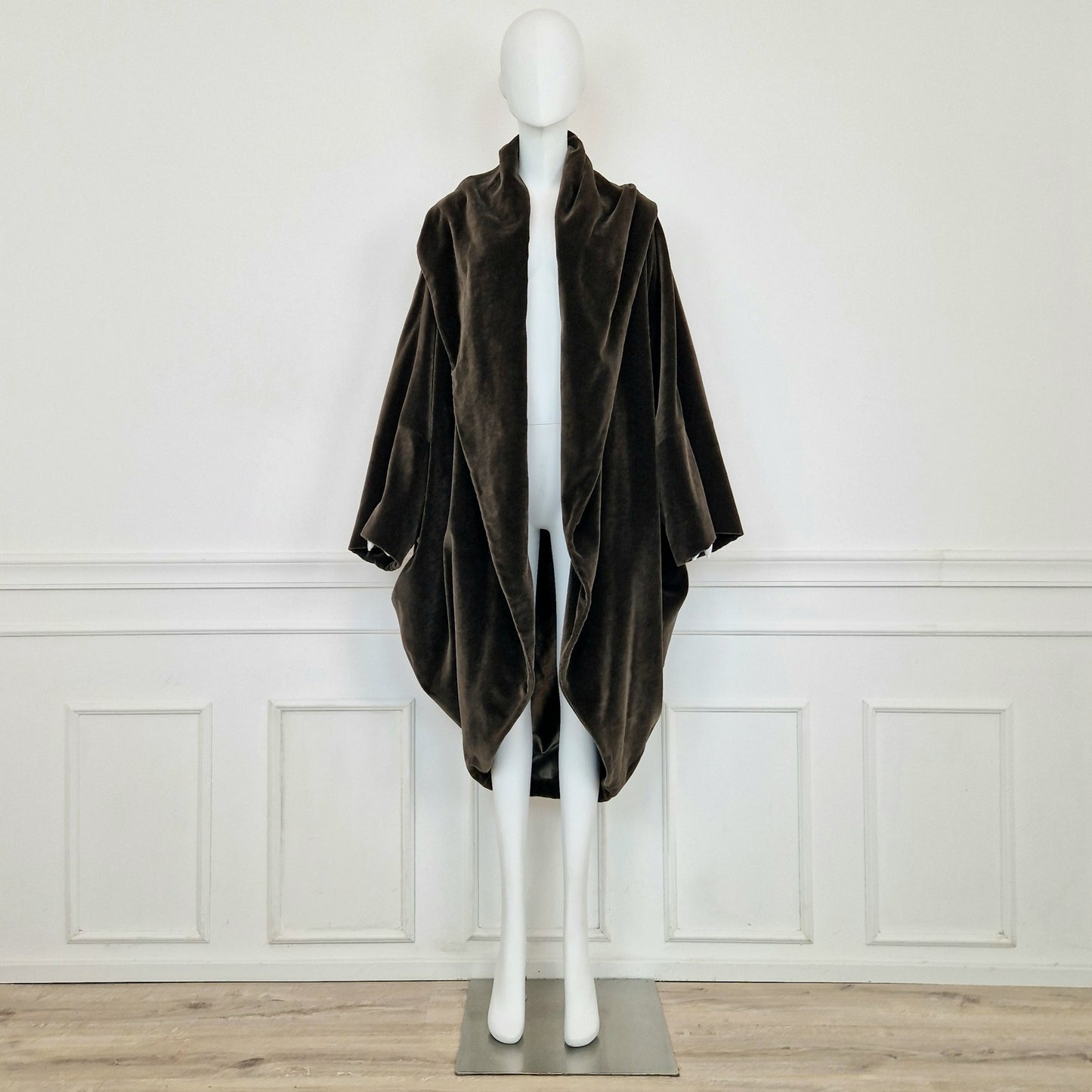 Romeo Gigli | Velvet Cocoon coat 1989