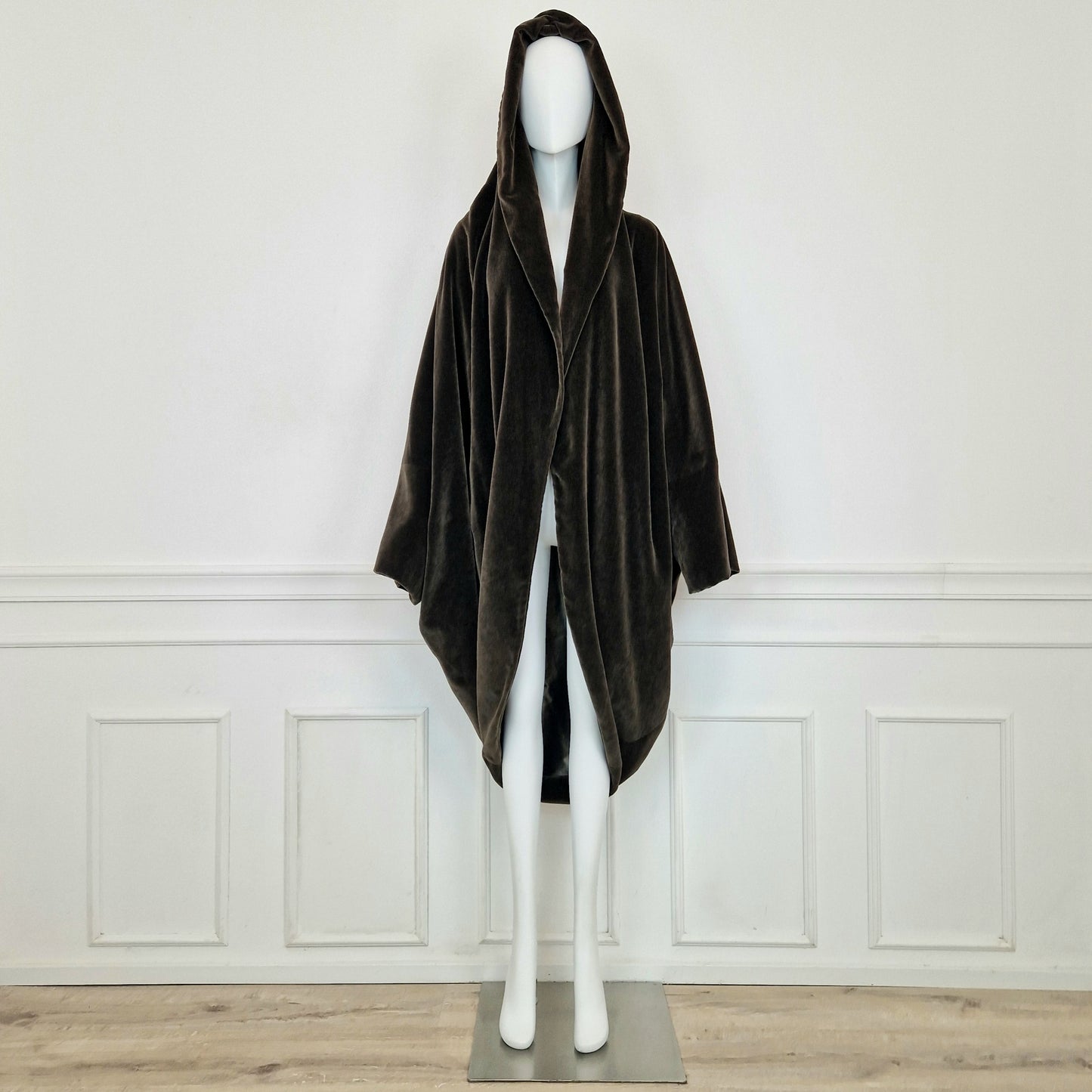 Romeo Gigli | Velvet Cocoon coat 1989