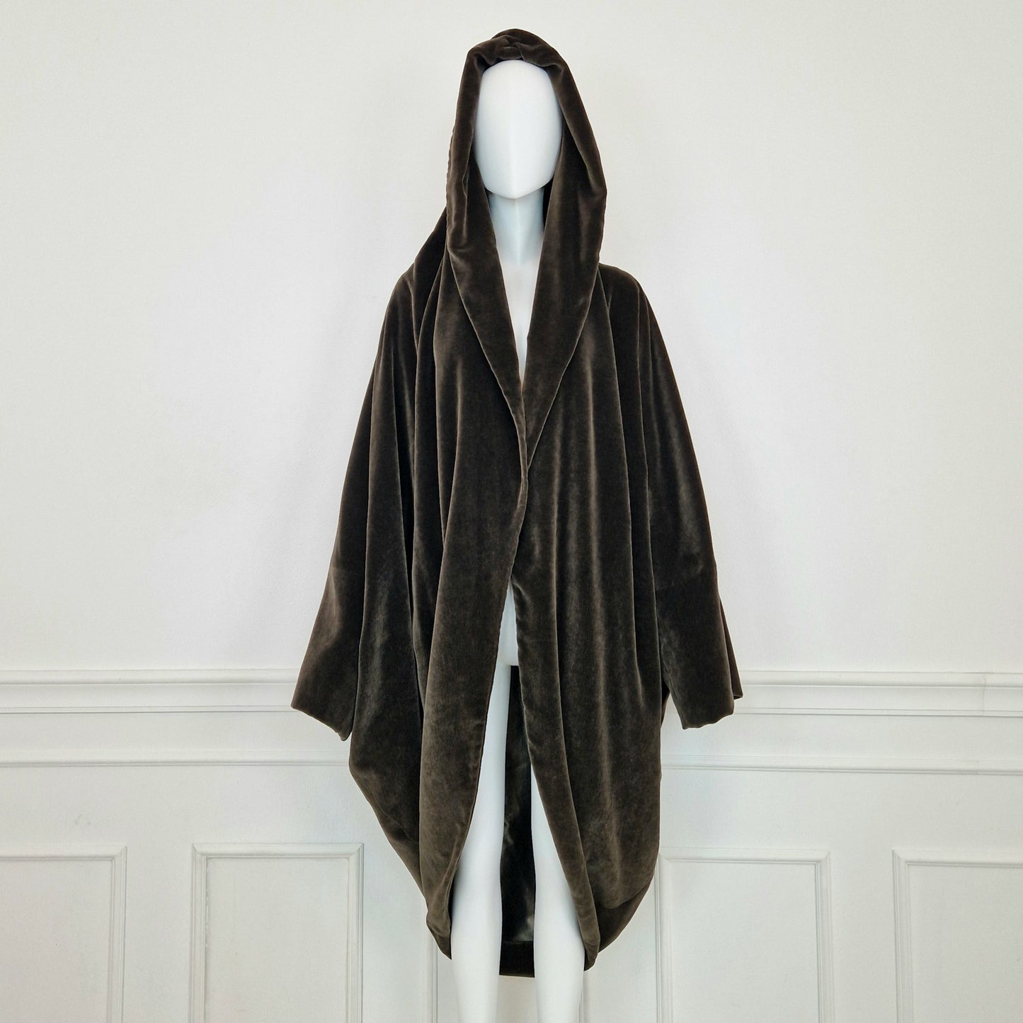 Romeo Gigli | Velvet Cocoon coat 1989