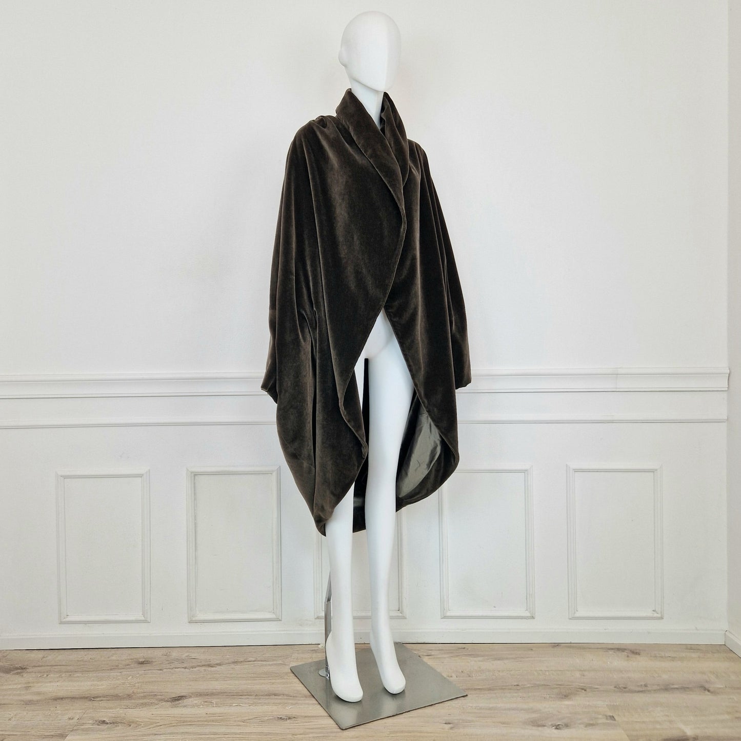 Romeo Gigli | Velvet Cocoon coat 1989