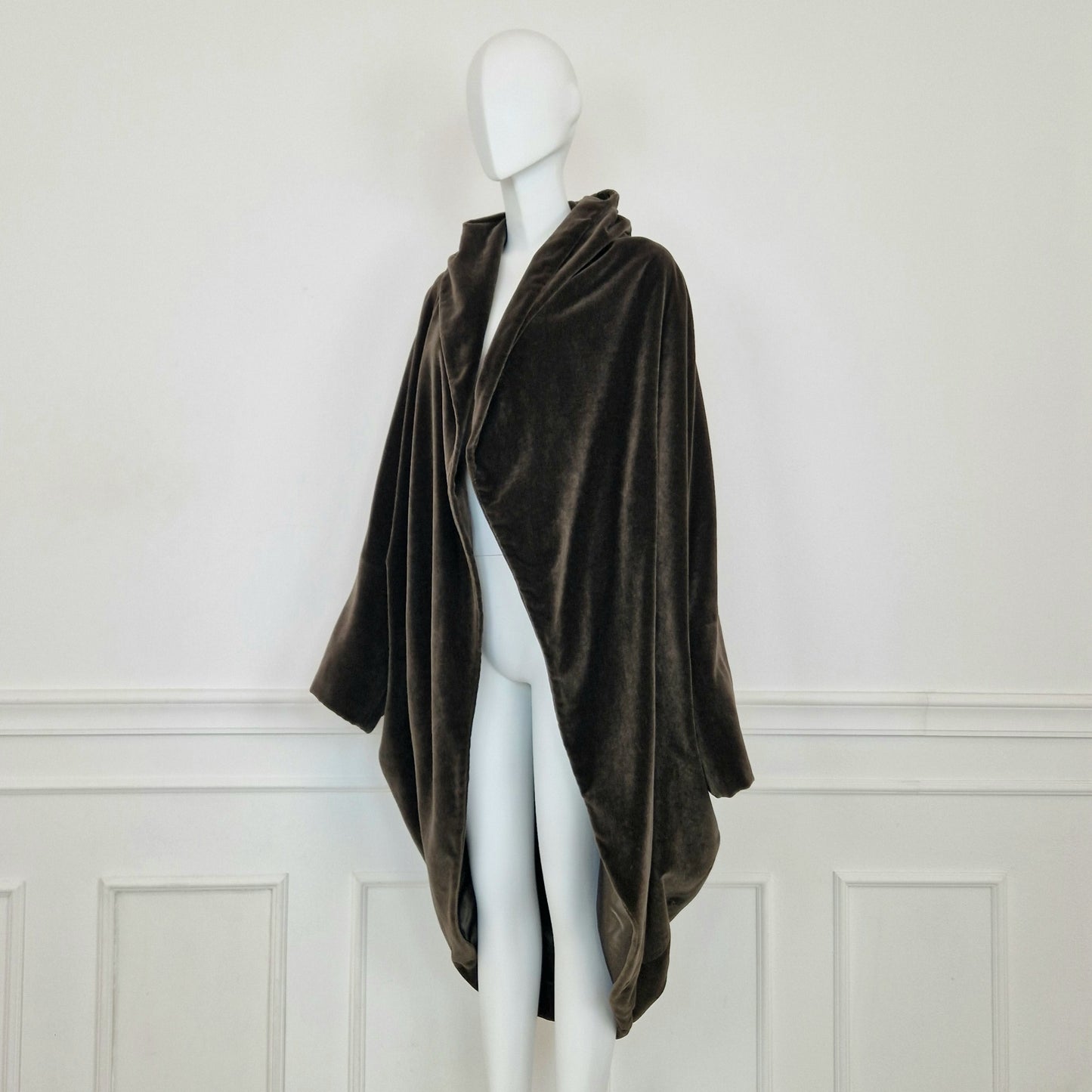 Romeo Gigli | Velvet Cocoon coat 1989