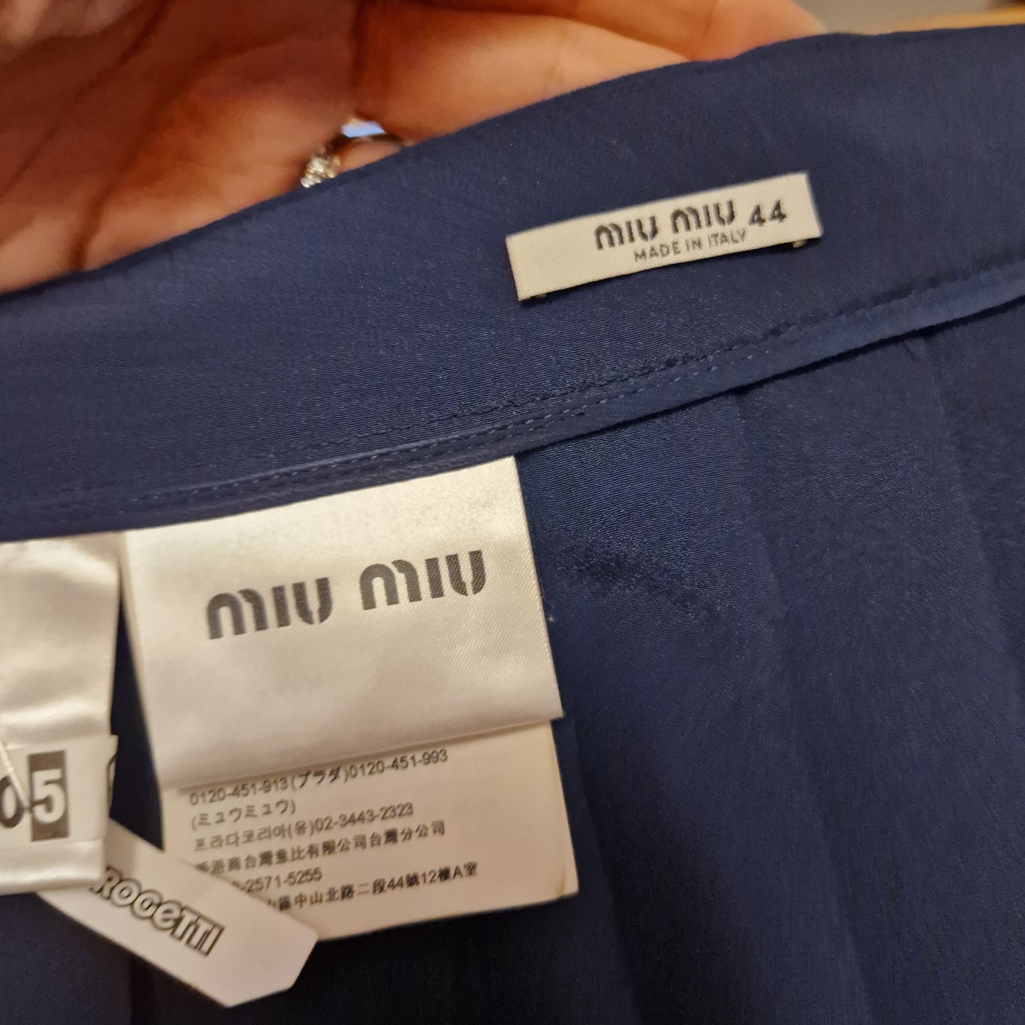 Miu Miu | Gonna midi marinaretta