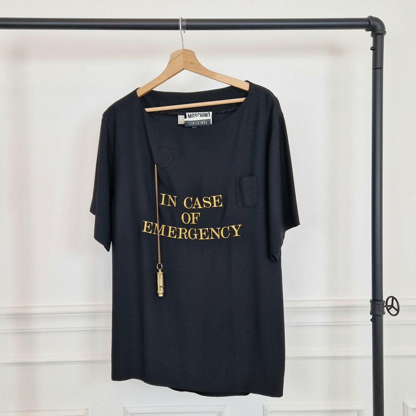 Moschino | "In case of emergency" Top fischietto 1989