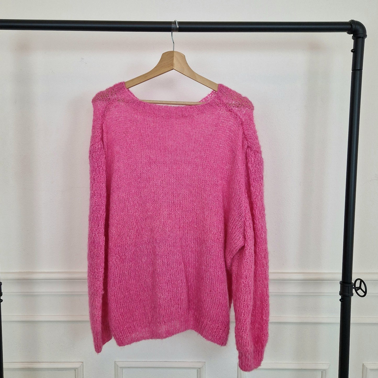 Maglione vintage rosa