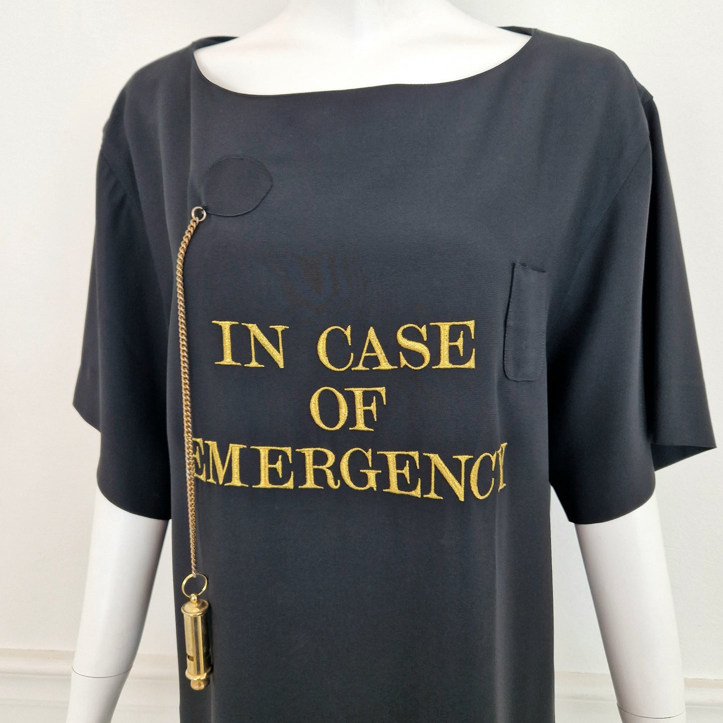 Moschino | "In case of emergency" Top fischietto 1989