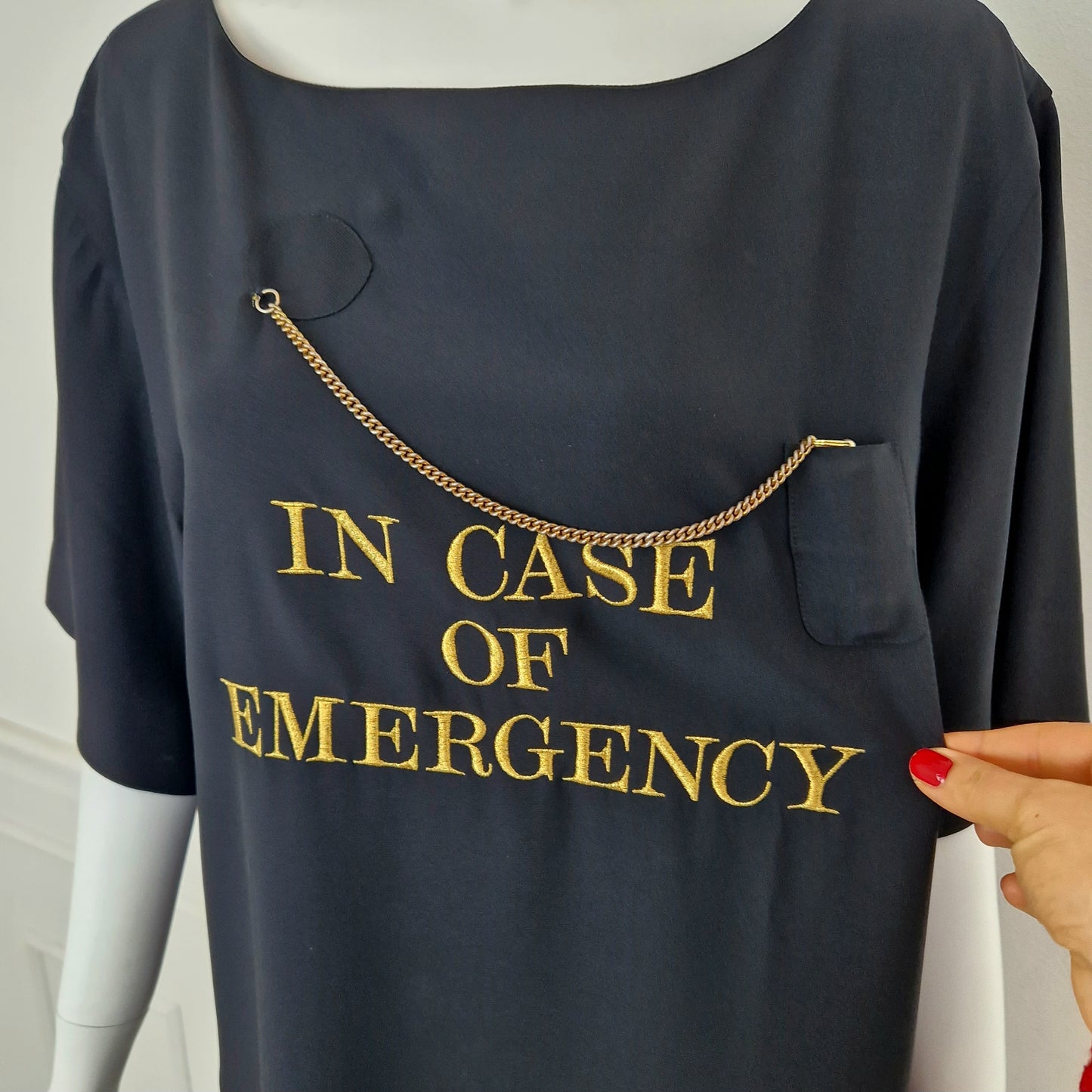 Moschino | "In case of emergency" Top fischietto 1989