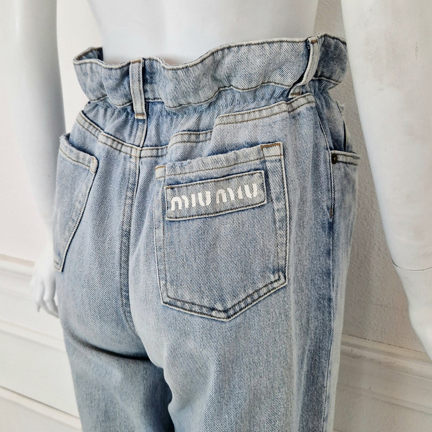 Miu Miu | Jeans a caramella