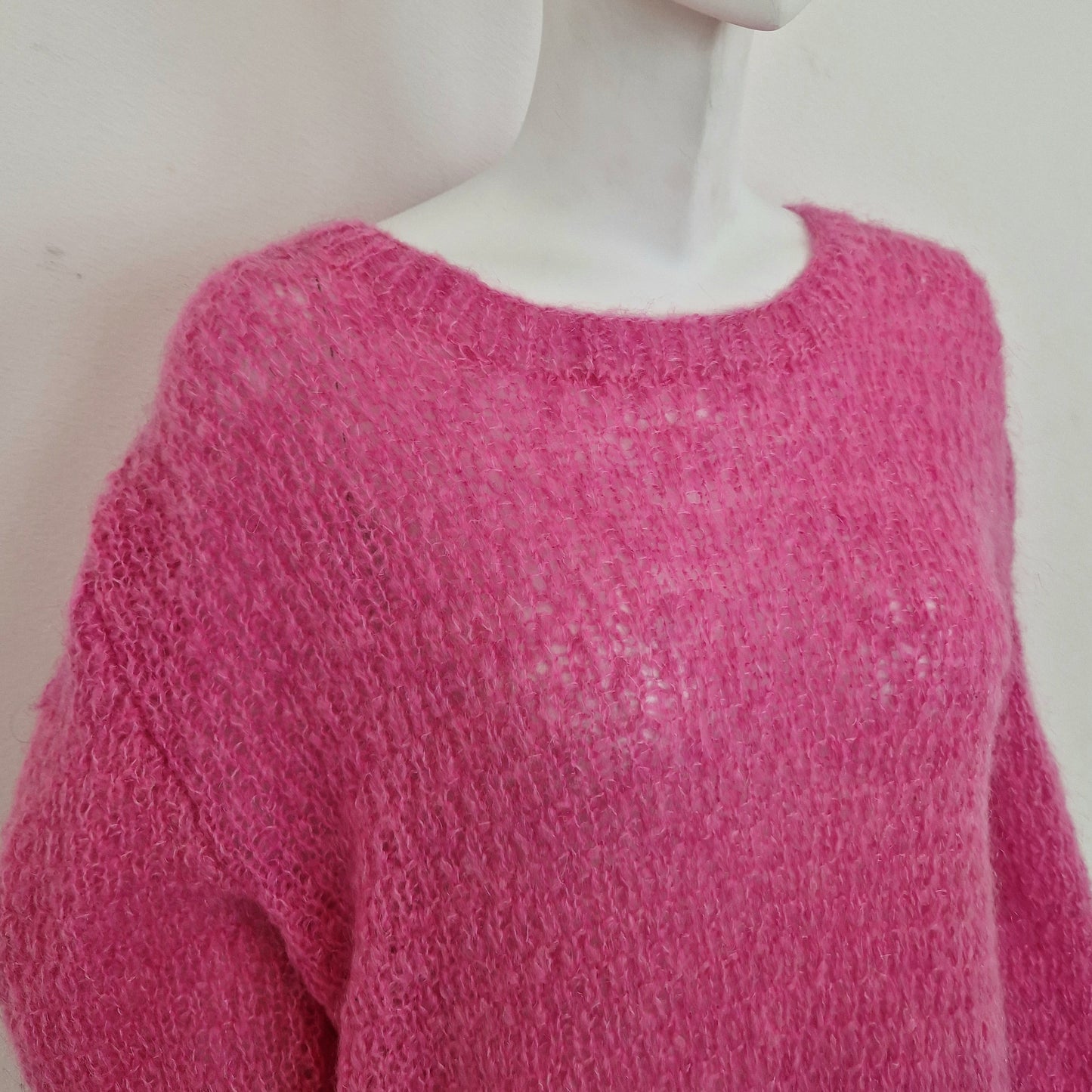 Maglione vintage rosa