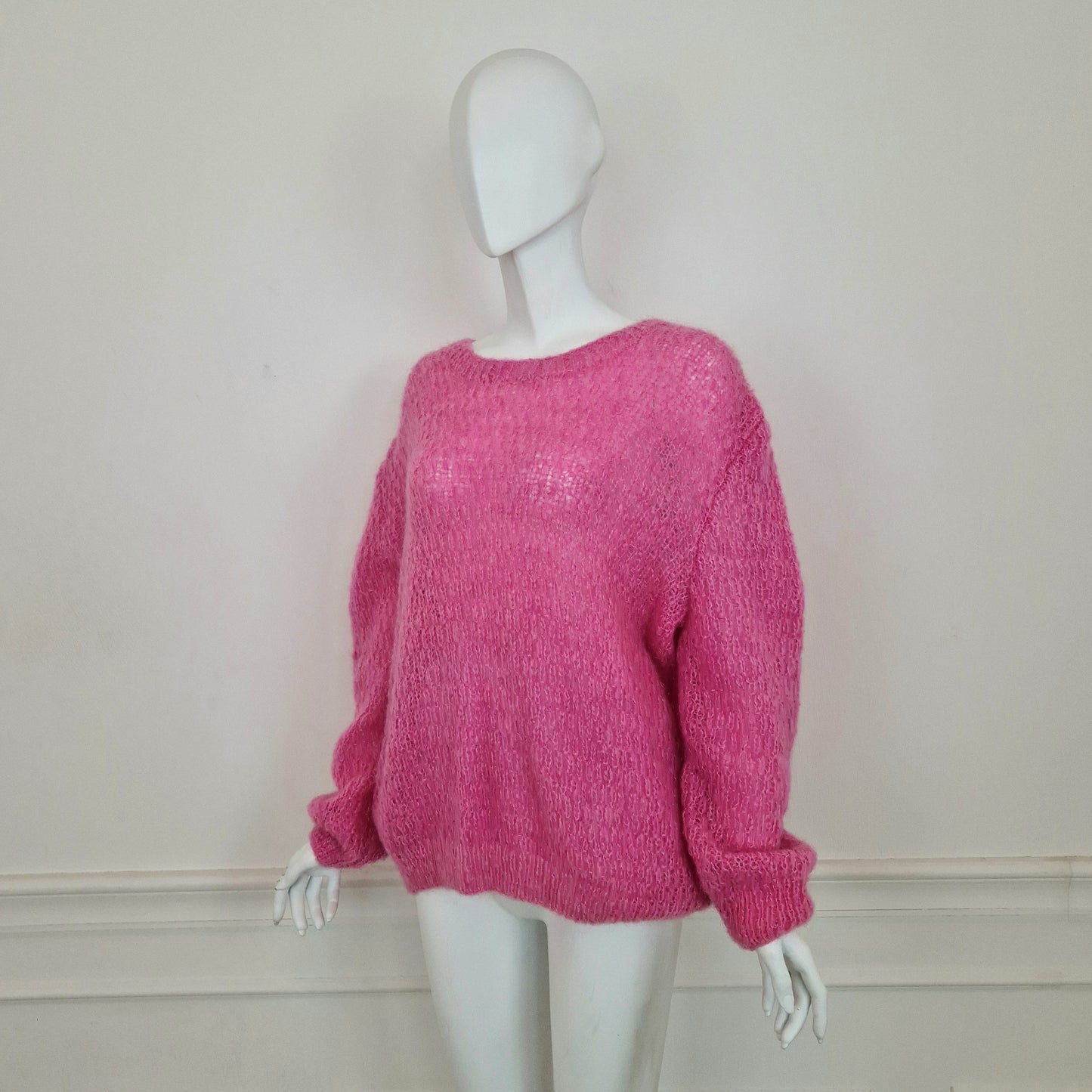 Maglione vintage rosa