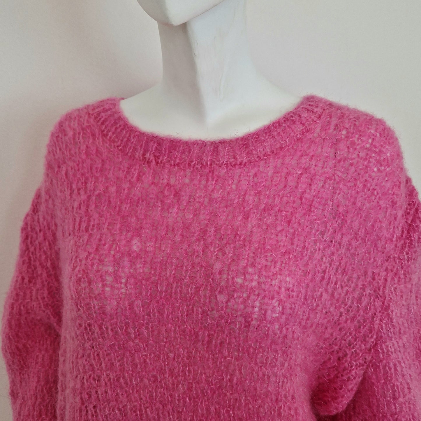 Maglione vintage rosa