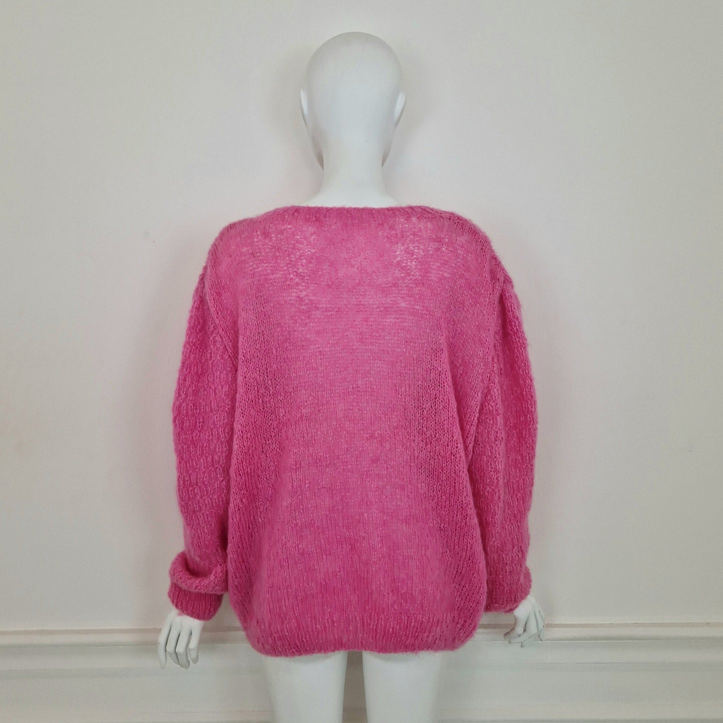 Maglione vintage rosa