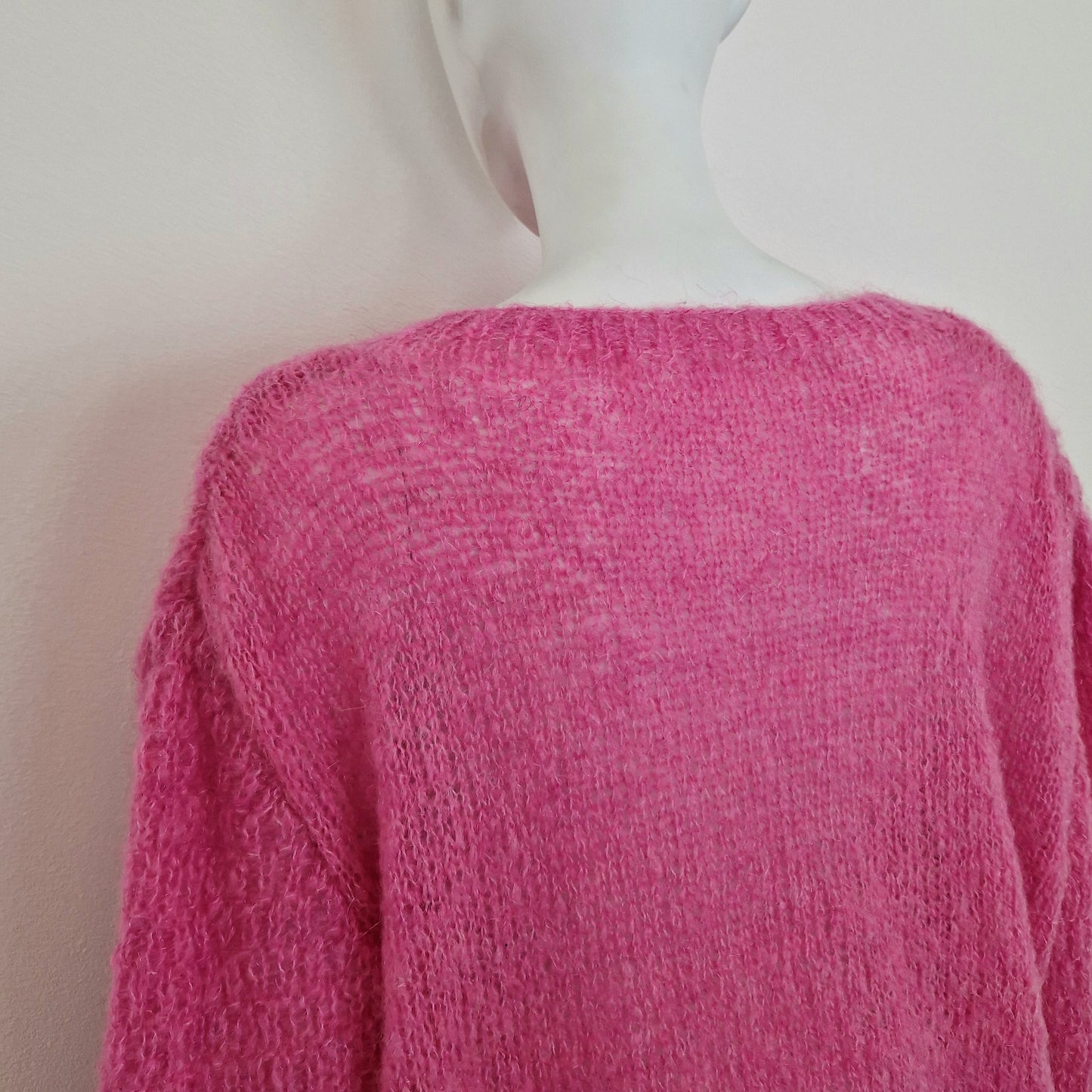 Maglione vintage rosa