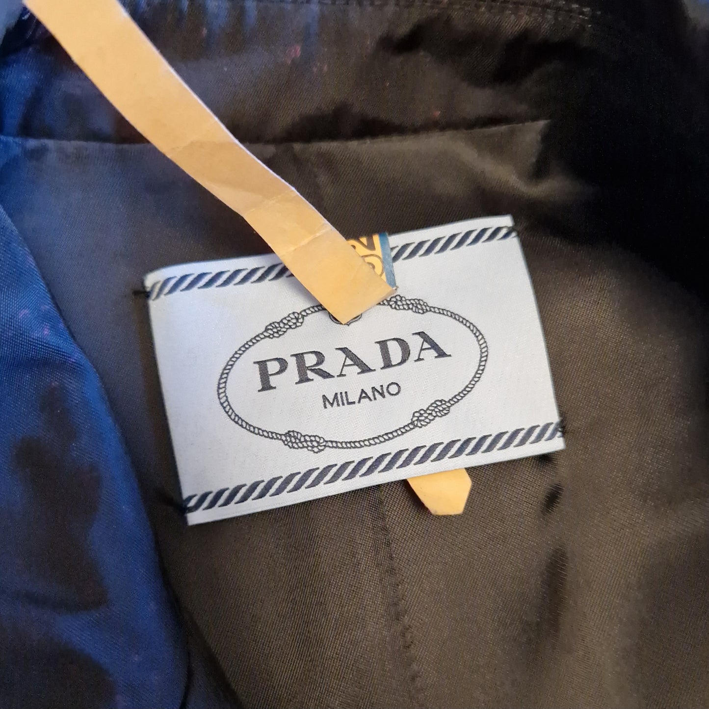 Prada | Abito tessuto tecnico pied-de-poule