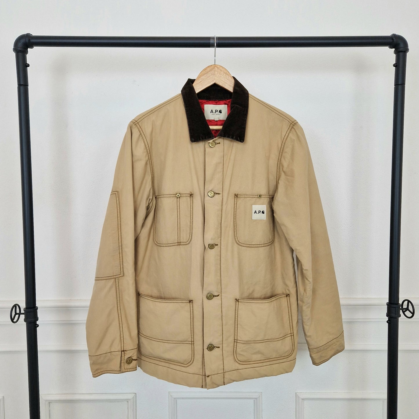 A.P.C. x Carhartt | Giubbetto beige 2013